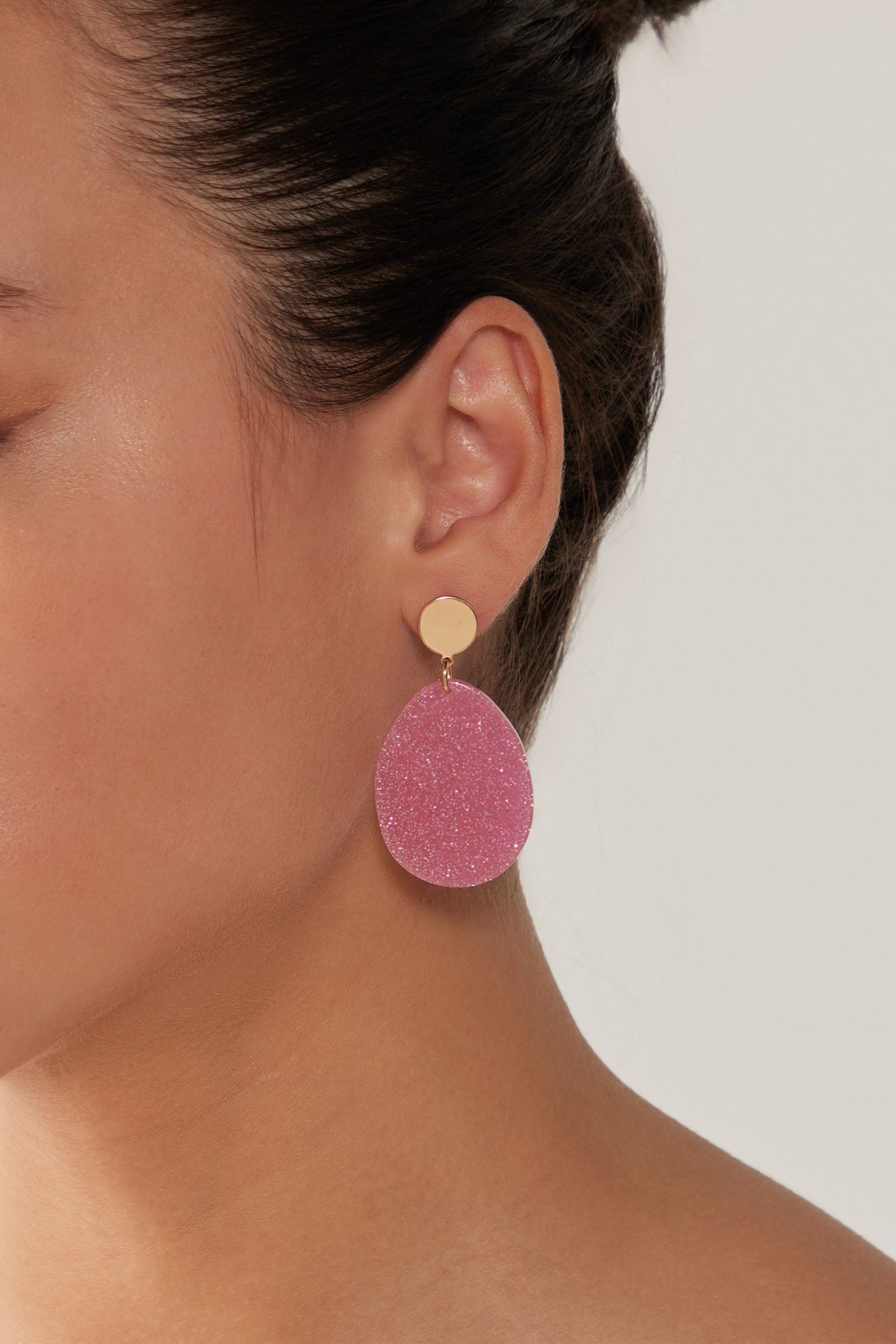 Merry Oval Earring  - Musk - eb&ive Earring