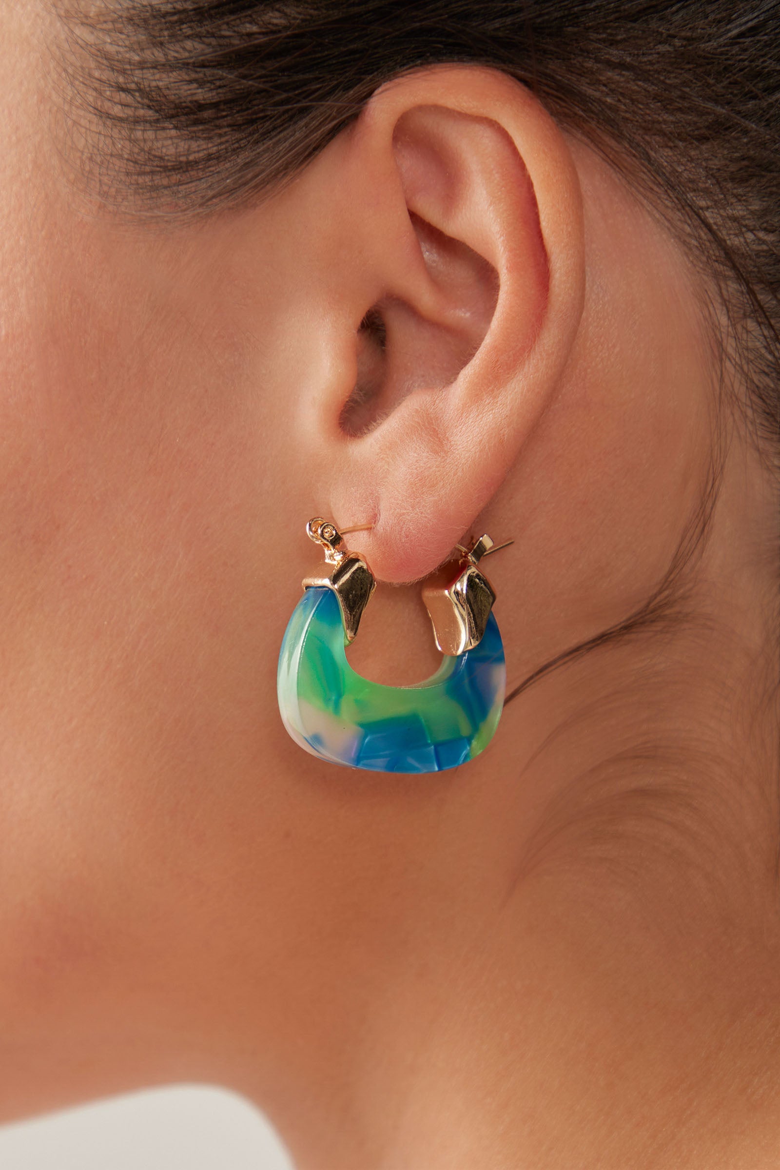 La Mer Cuff Earring - Mint - eb&ive Earring