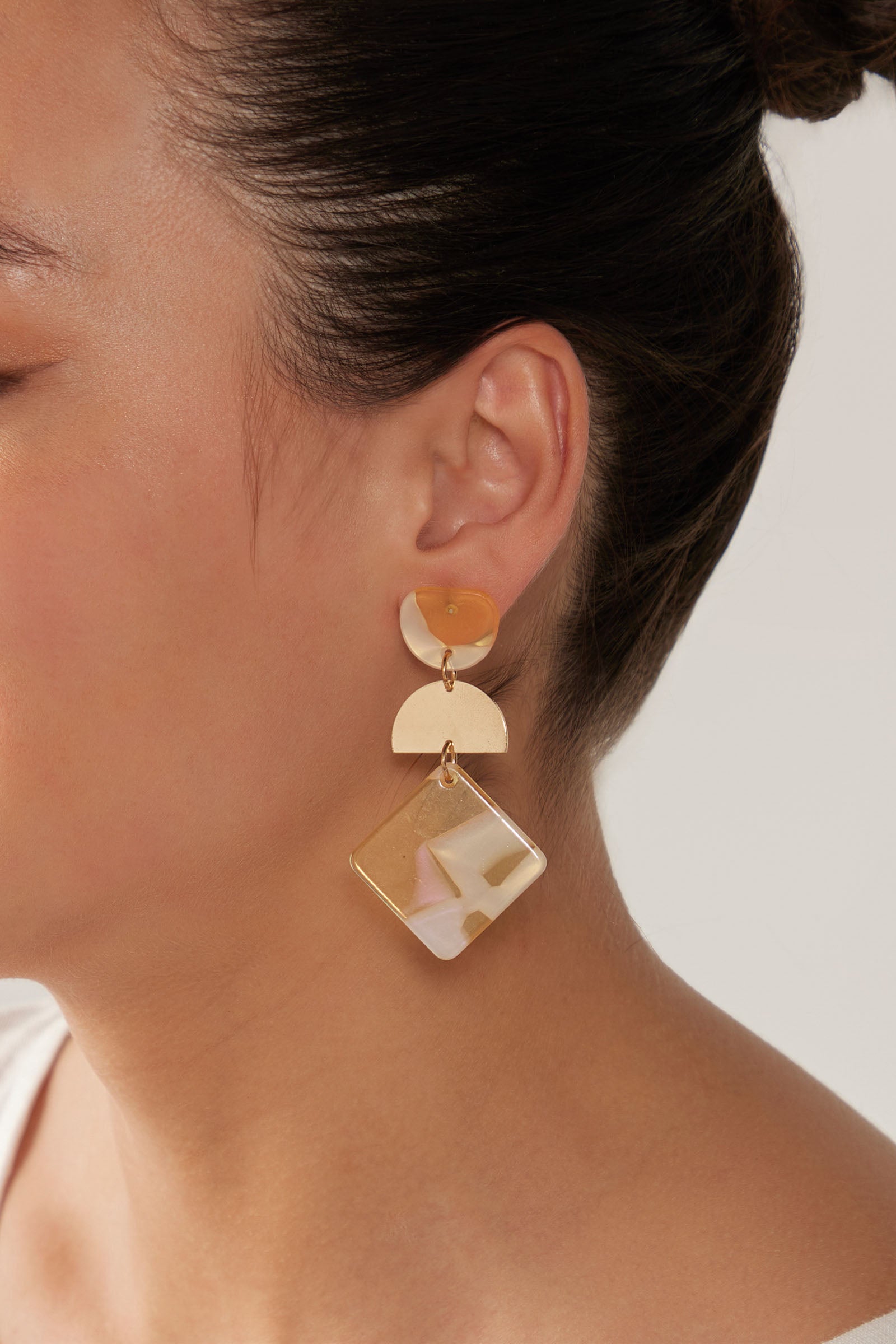 La Mer Drop Earring  - Citrus - eb&ive Earring