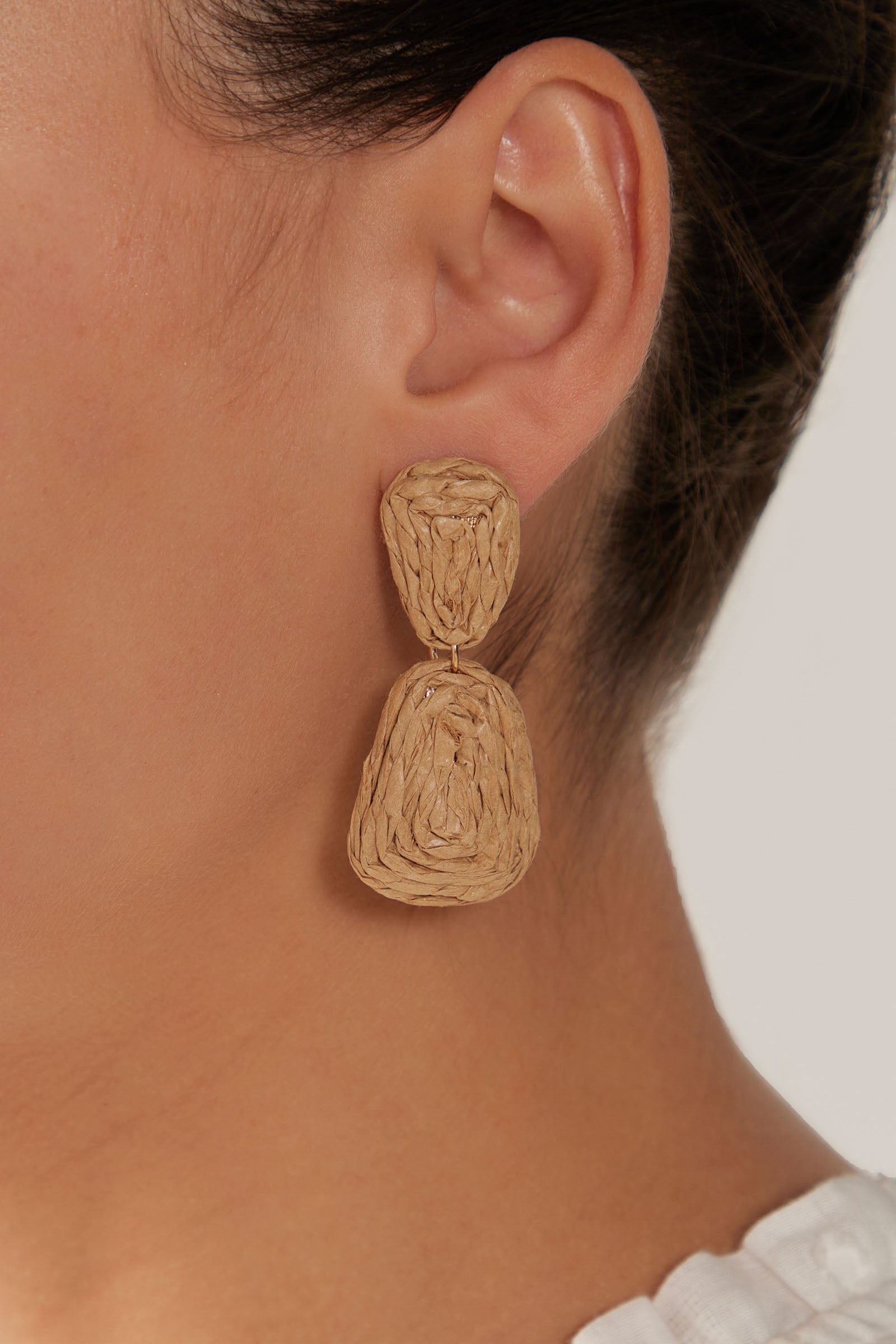 Sojourn Drop Earring - Dune - eb&ive Earring