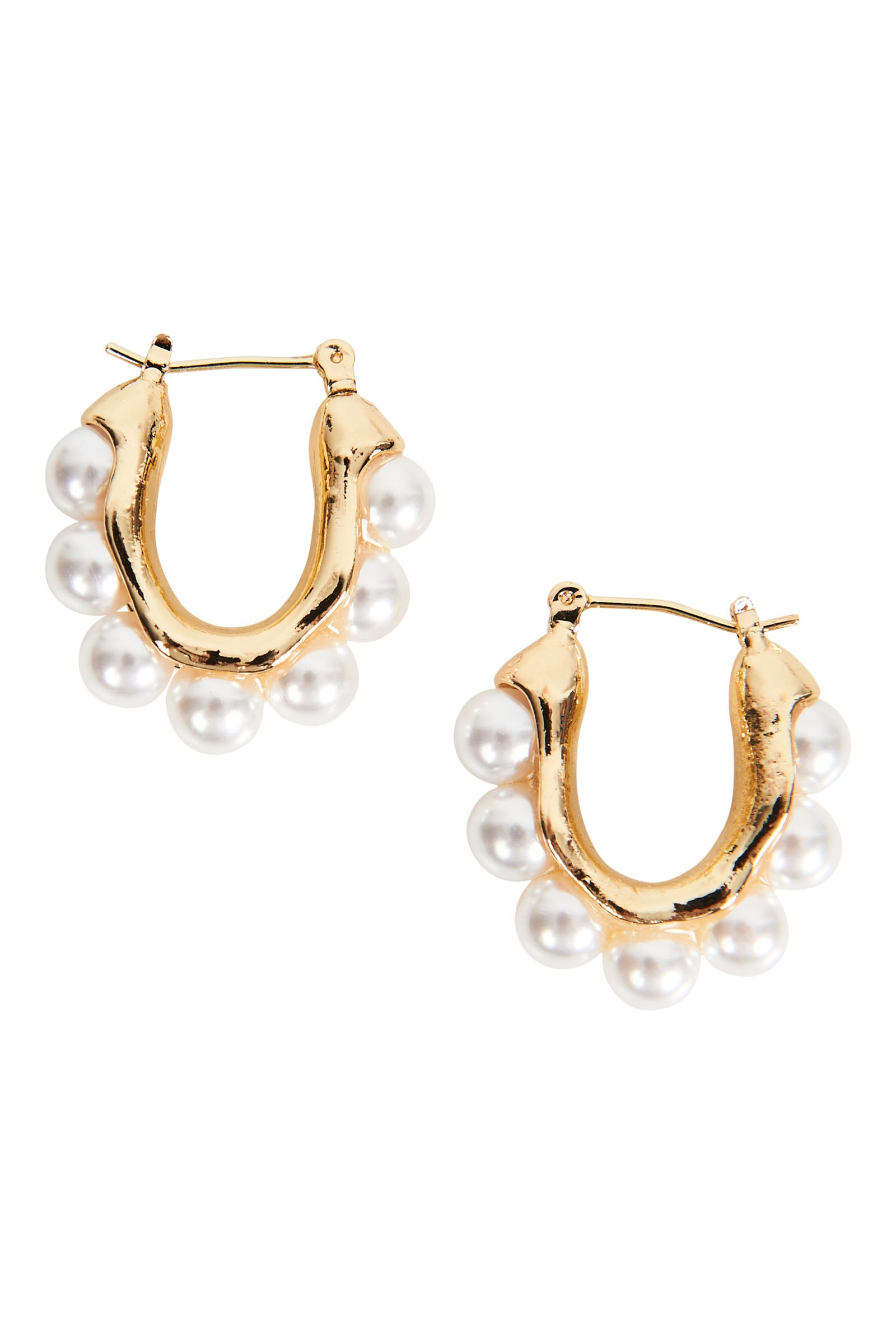 Mizu Pearl Earring - Gold - eb&ive Earring