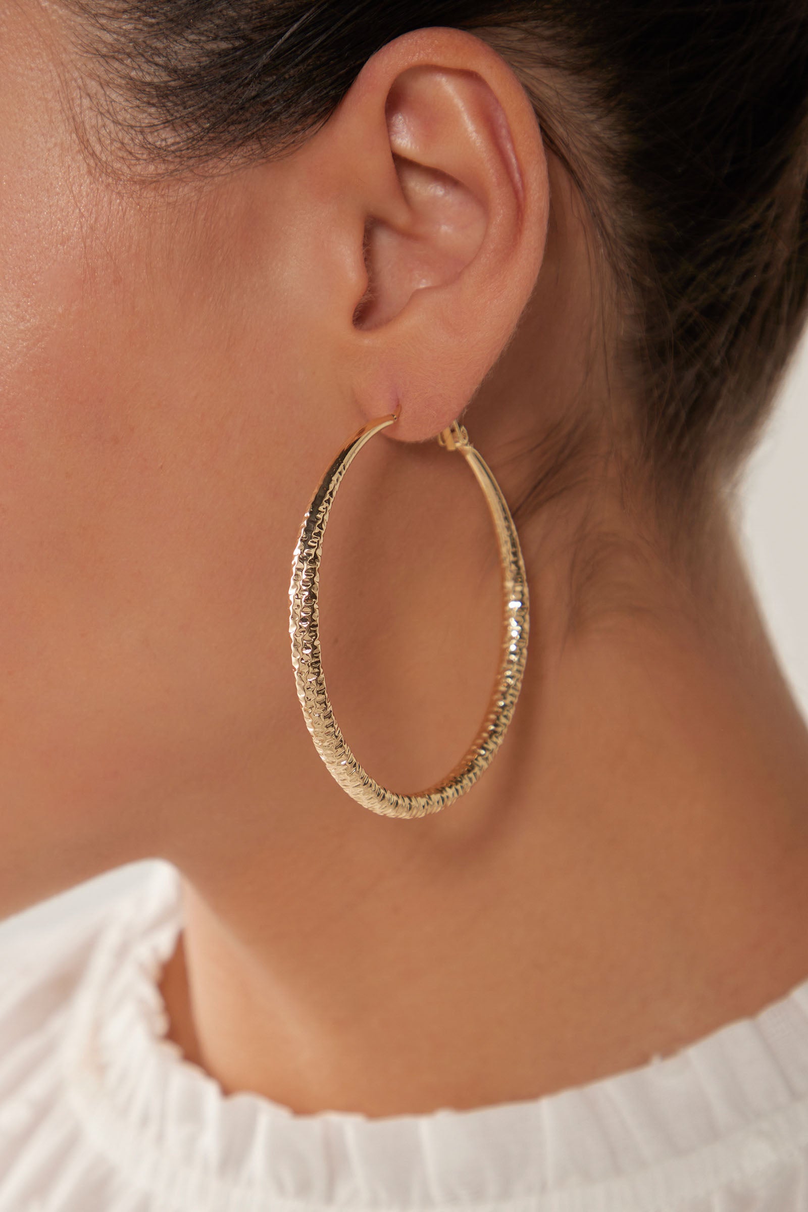 Mizu Hoop Earring - Gold - eb&ive Earring