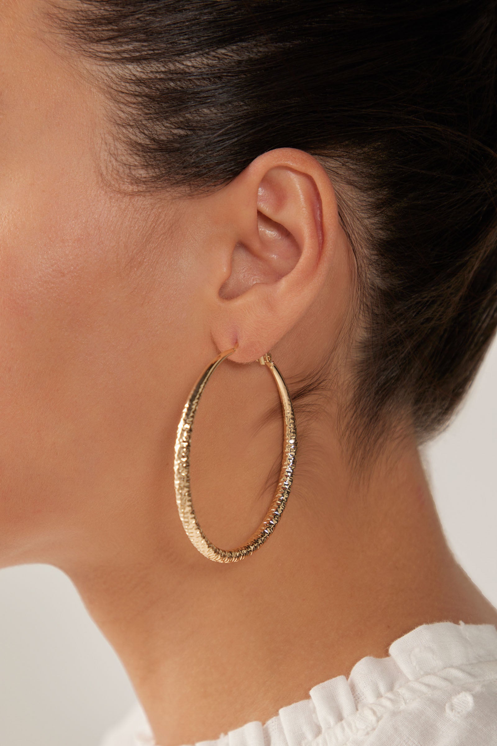 Mizu Hoop Earring - Gold - eb&ive Earring