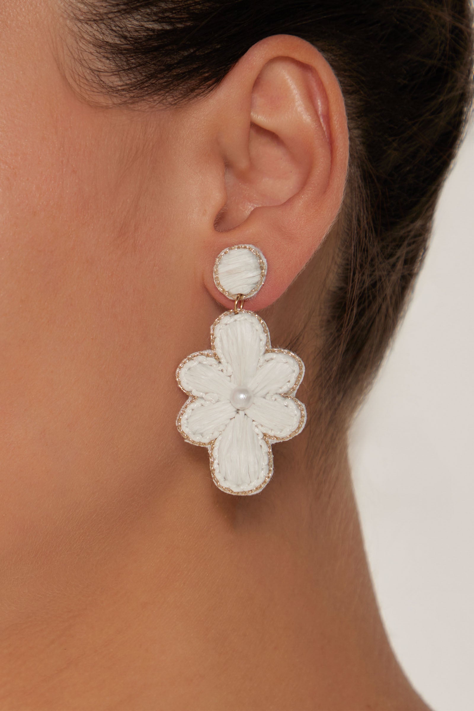 Palme Earring - Opal - eb&ive Earring