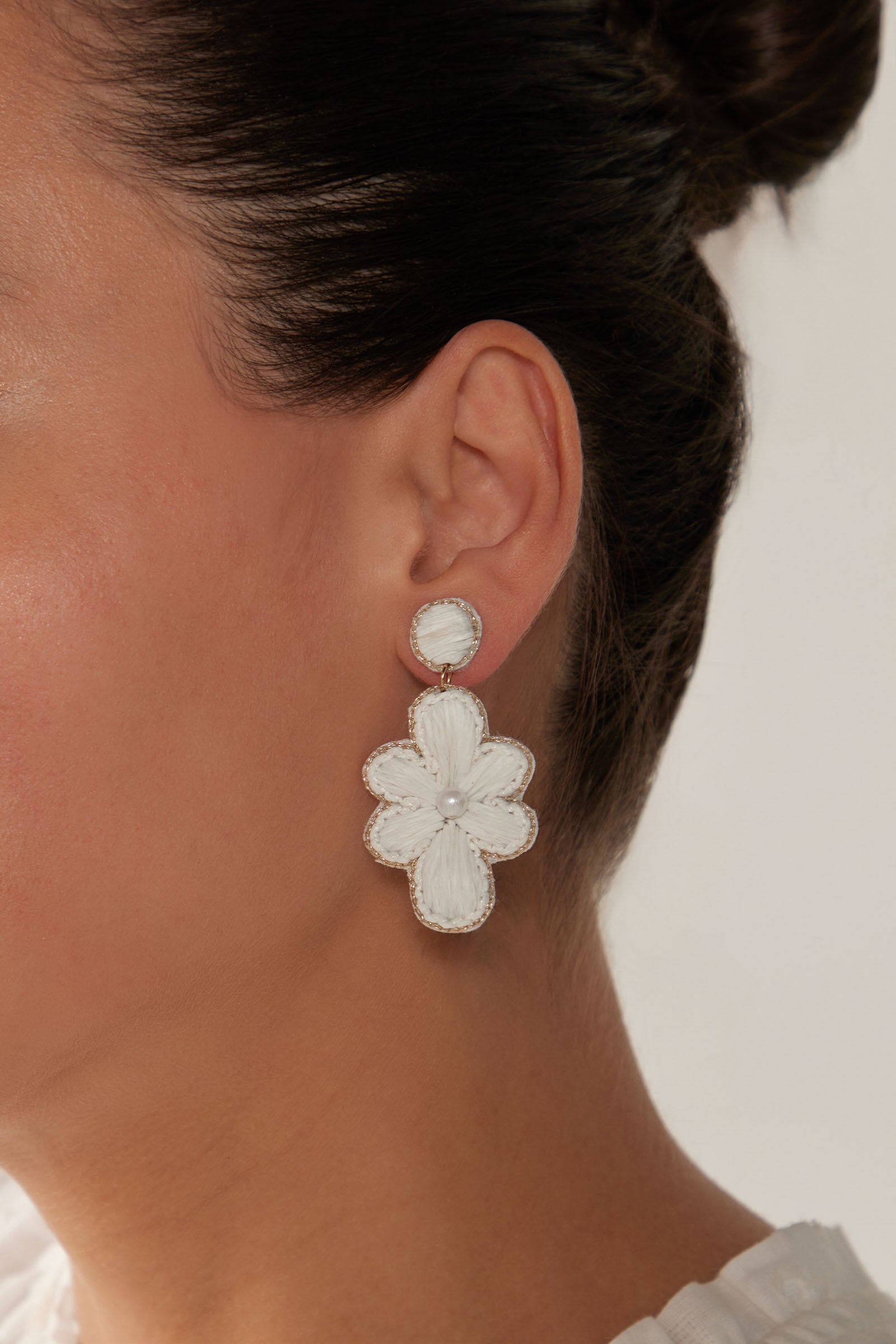 Palme Earring - Opal - eb&ive Earring