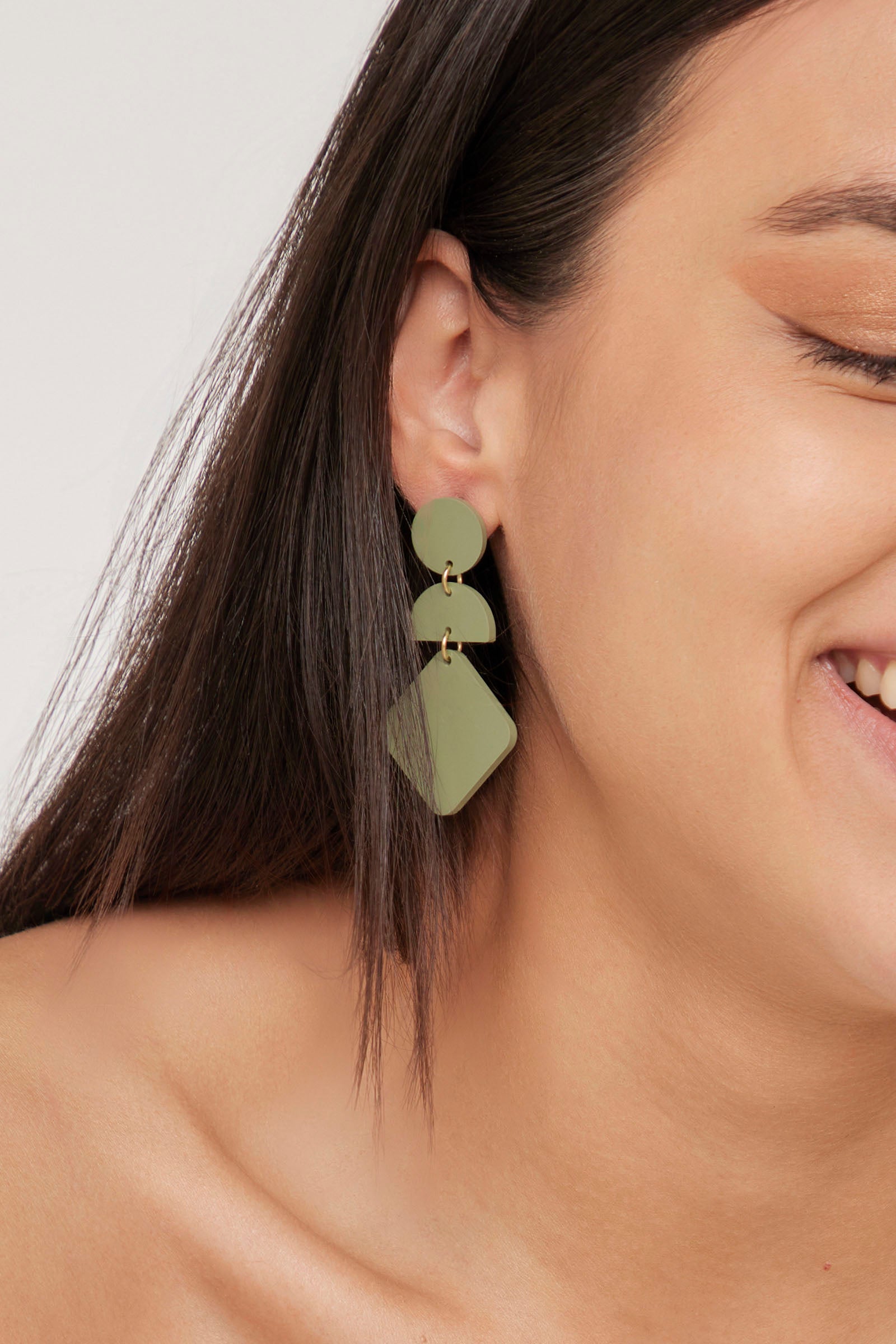 Lido Earring  - Fern - eb&ive Earring