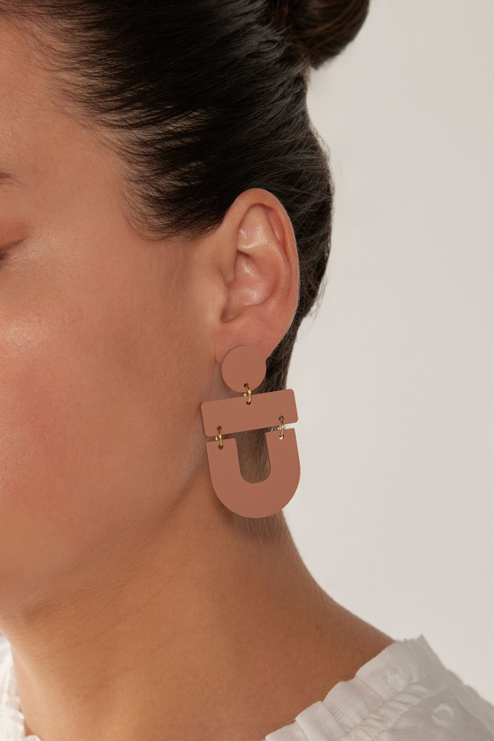 Shoal Earring - Caramel - eb&ive Earring