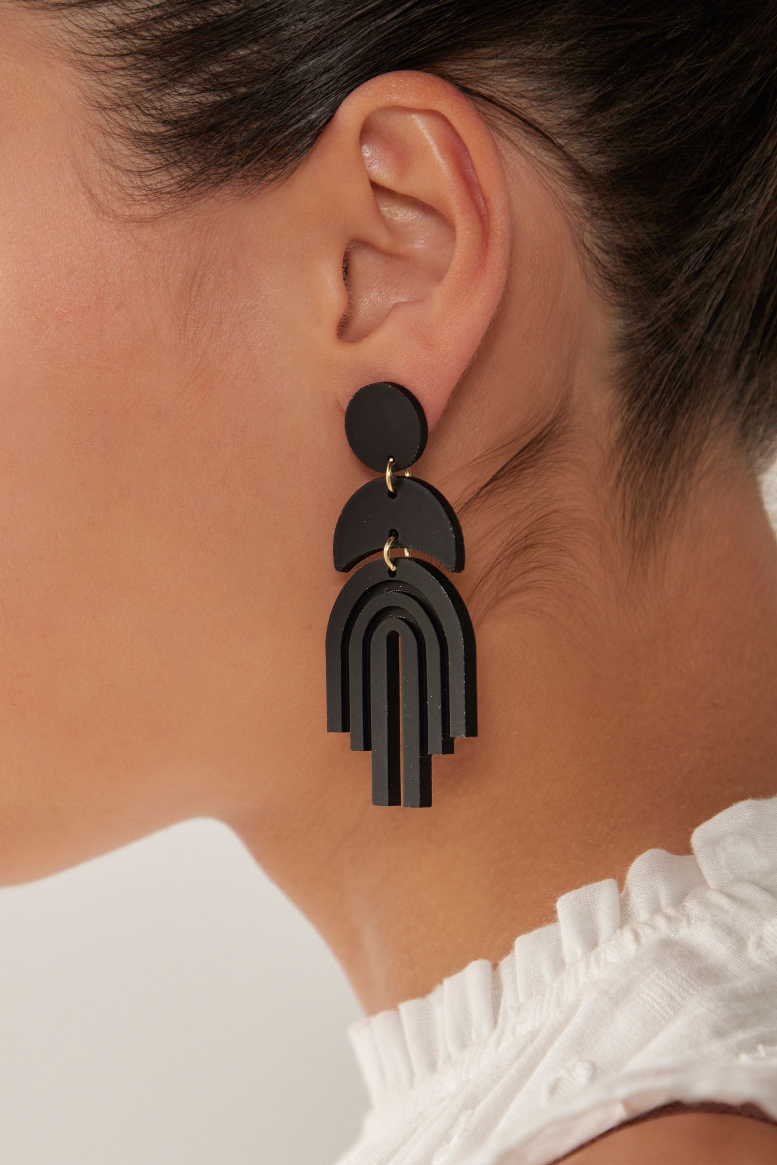 Shoal Earring - Sable - eb&ive Earring