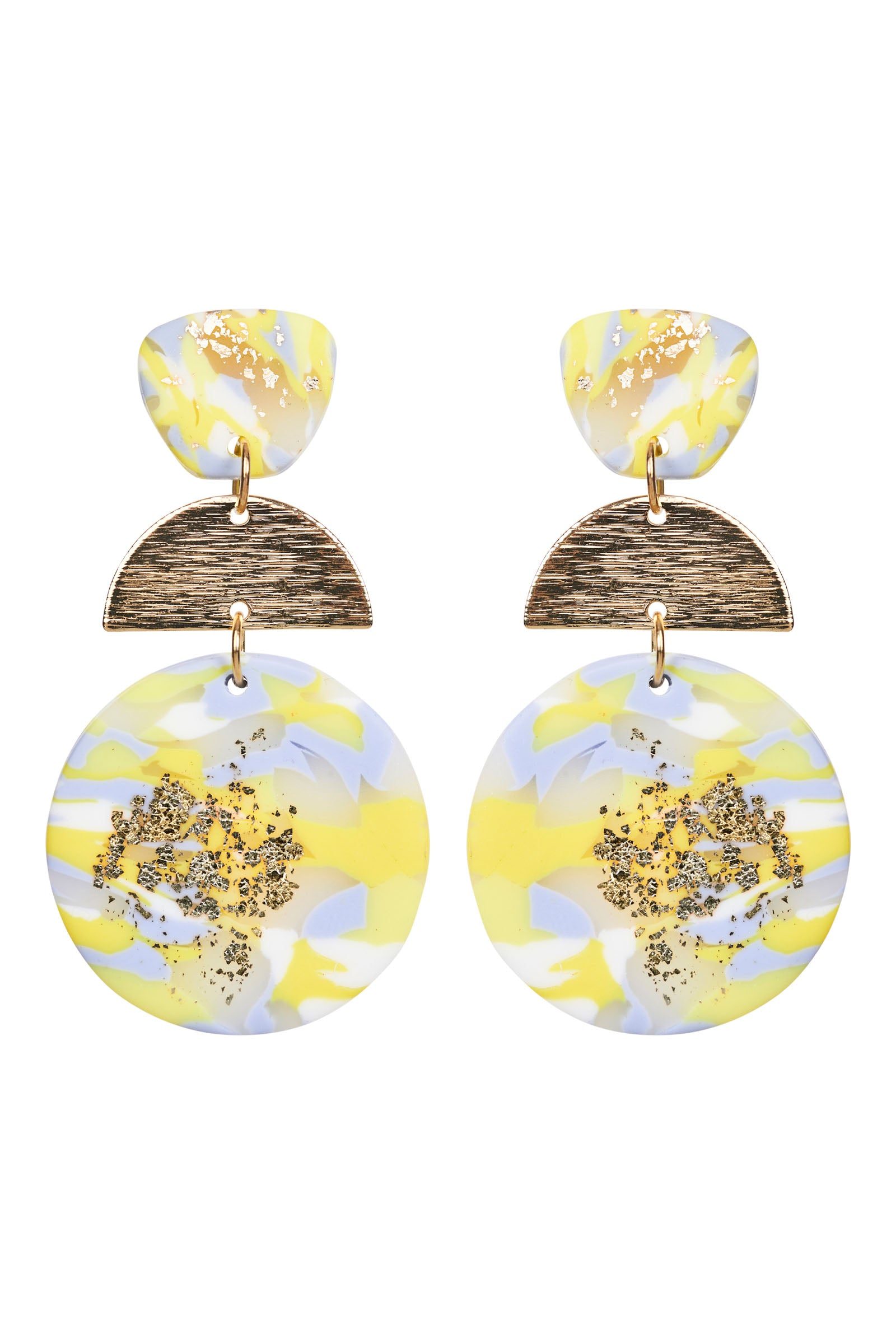 Solstice Lemon Earring - Drop - eb&ive Earring