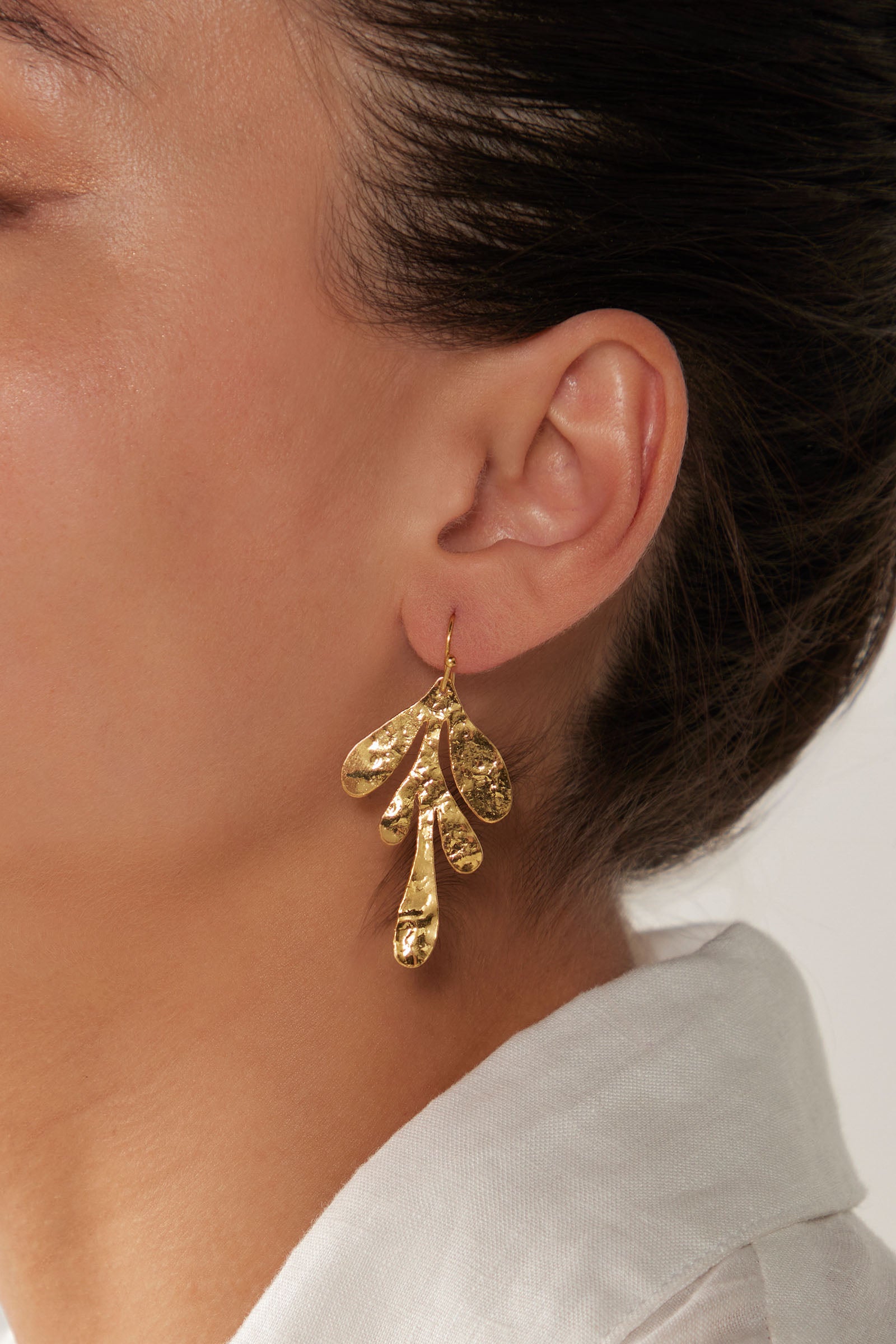 La Plage Earring - Gold Drop - eb&ive Earring