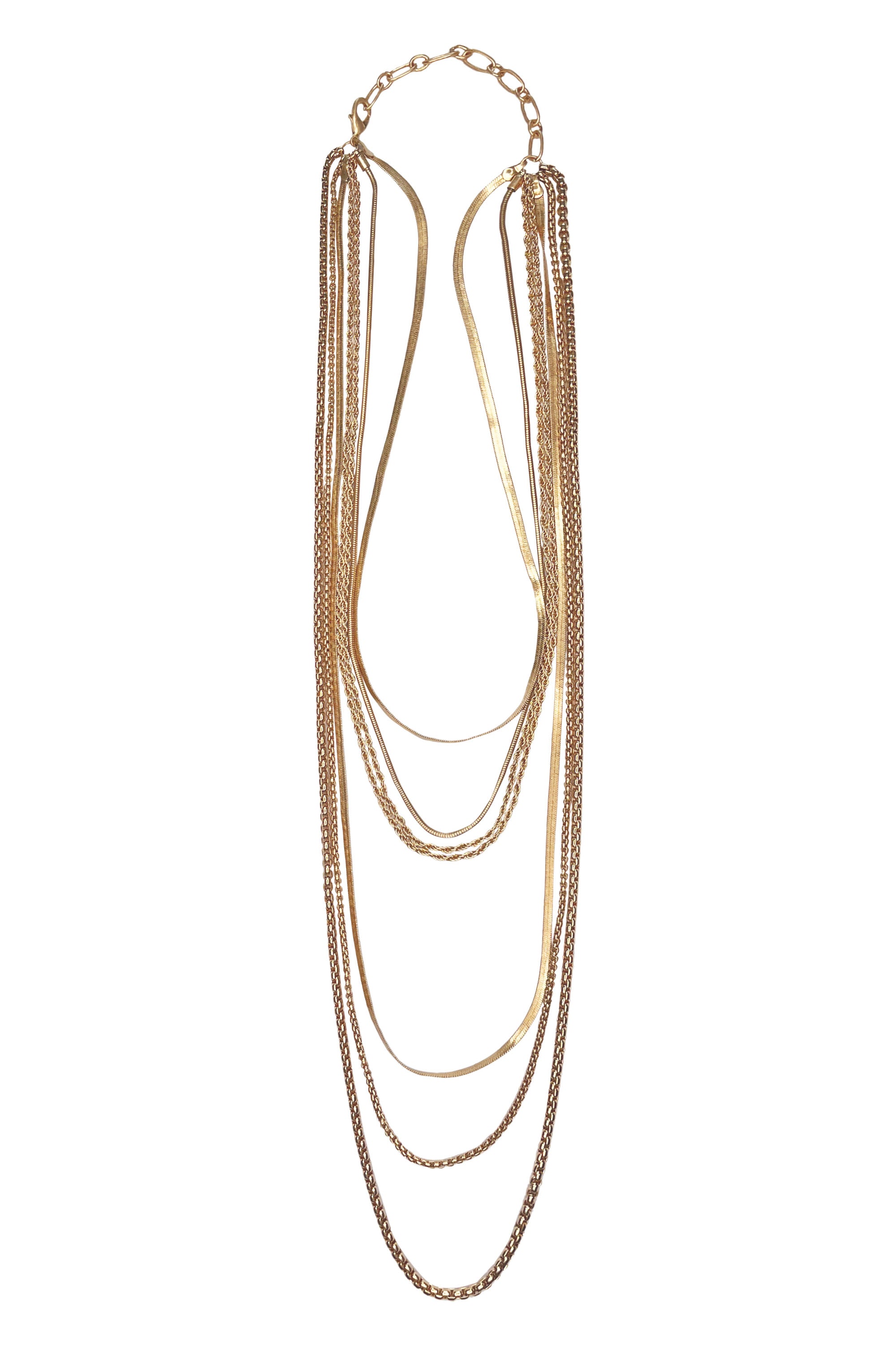 Mizu Necklace - Gold Layer - eb&ive Necklace