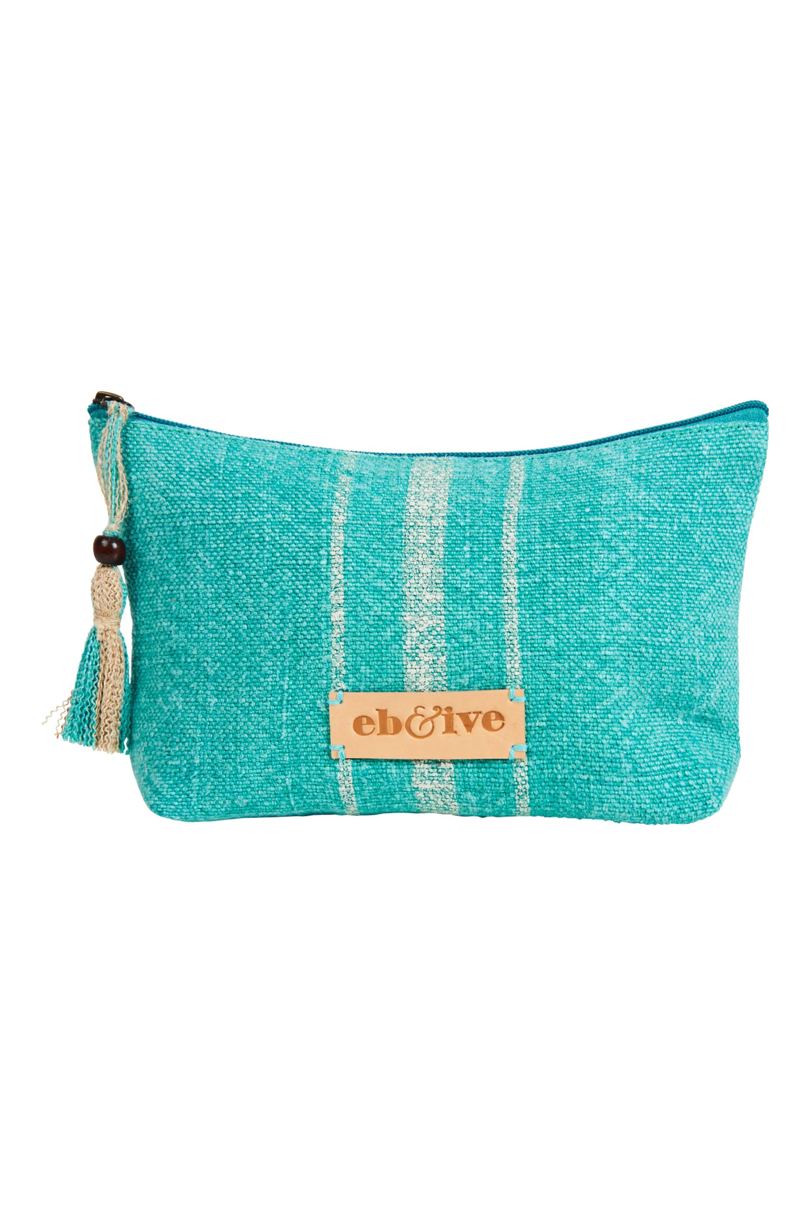 Halcyon Pouch - Aqua - eb&ive Bag