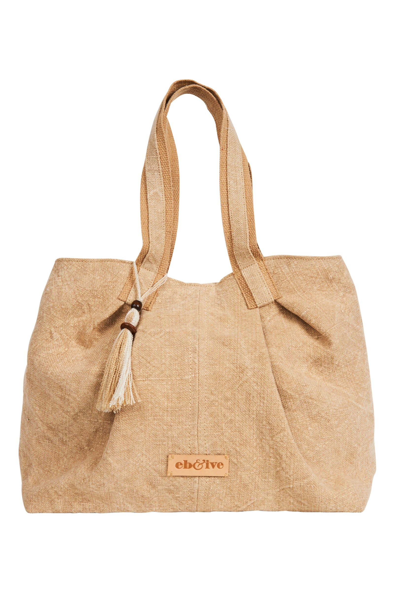 Halcyon Beach Bag - Tan - eb&ive Bag