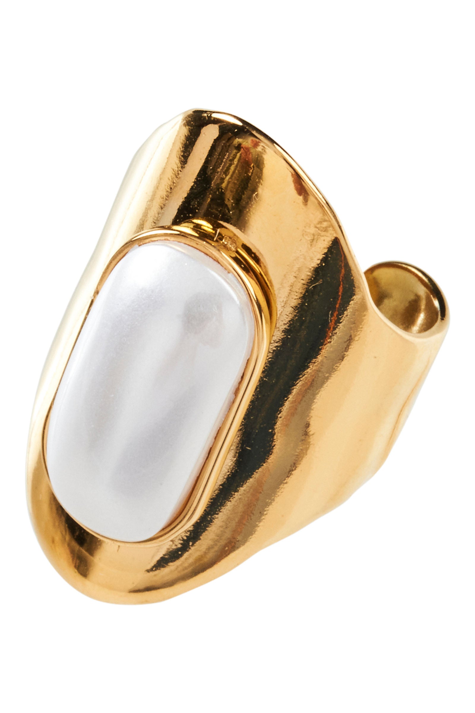 Heritage Ring - Oval Pearl - eb&ive Ring