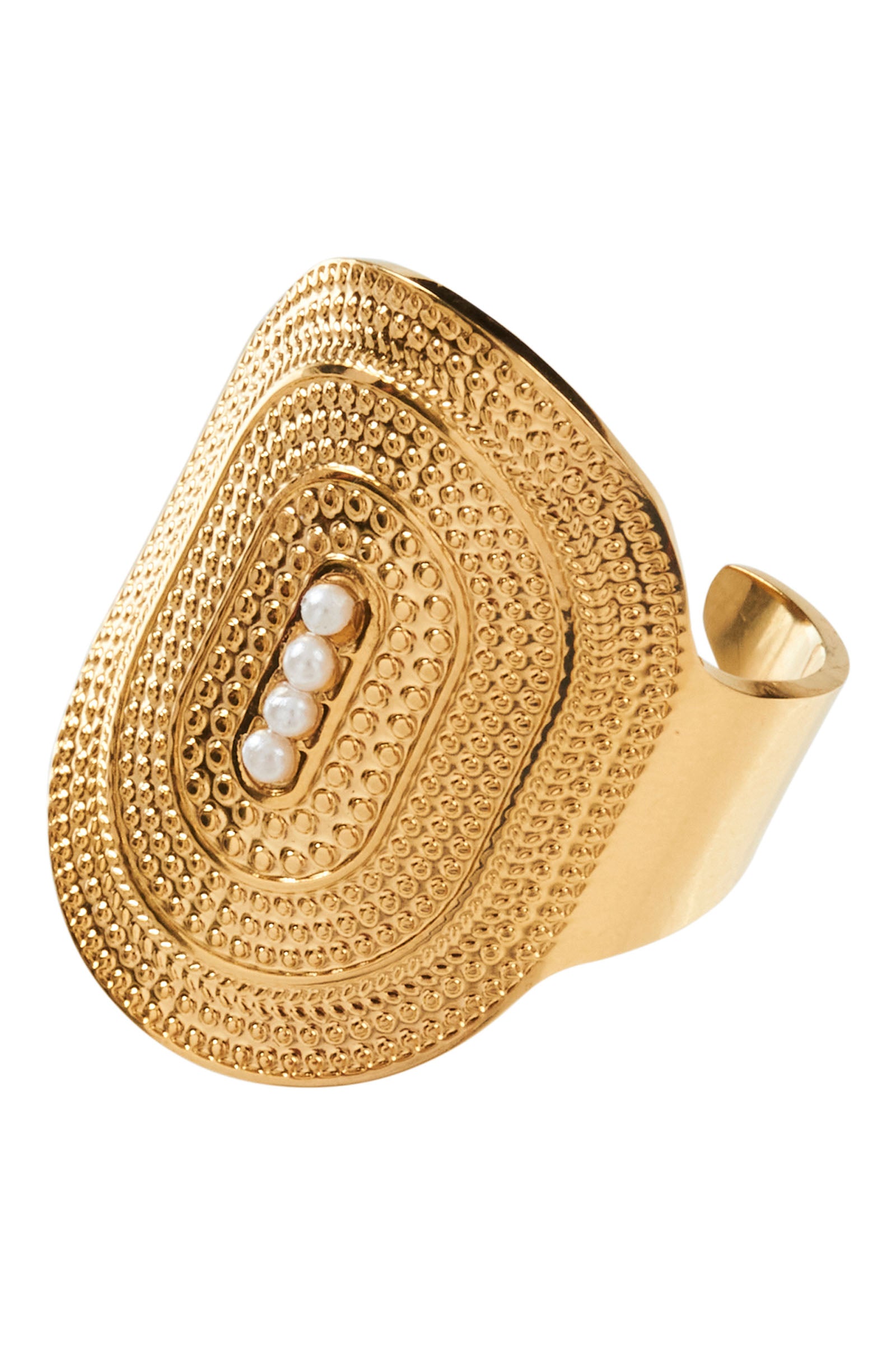 Heritage Ring - Gold Dome - eb&ive Ring