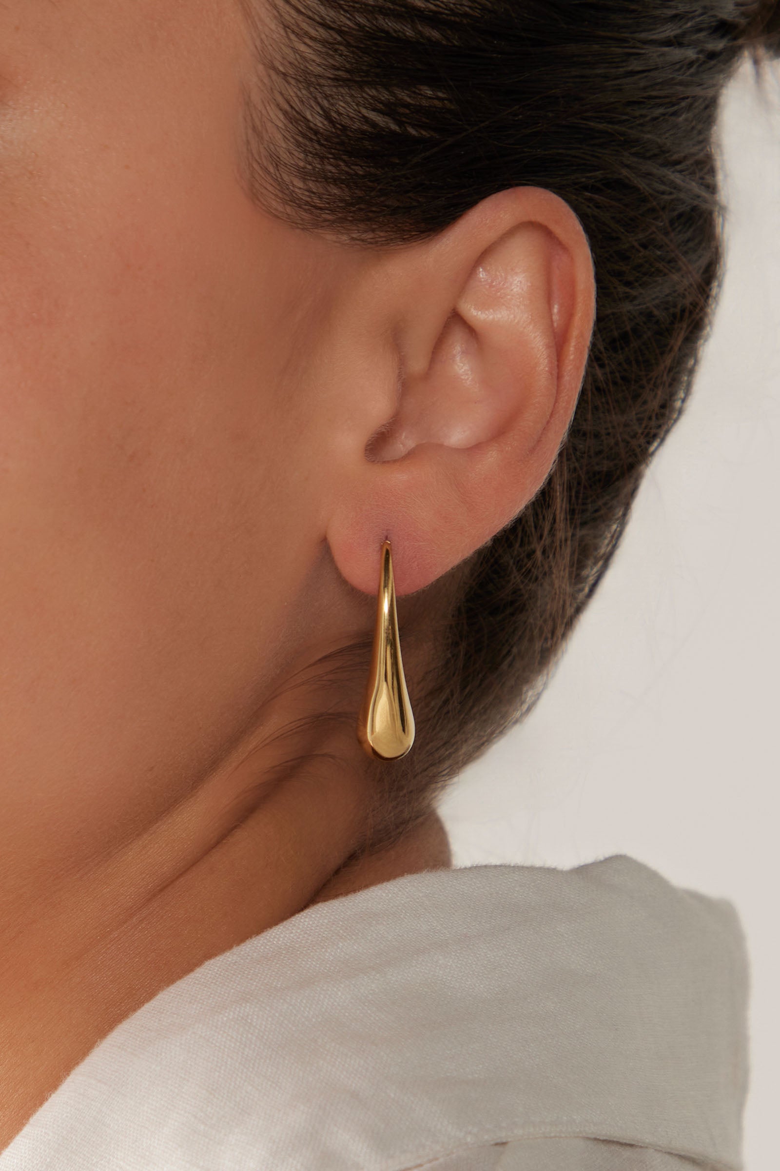 Halcyon Drop Earring - Gold - eb&ive Earring