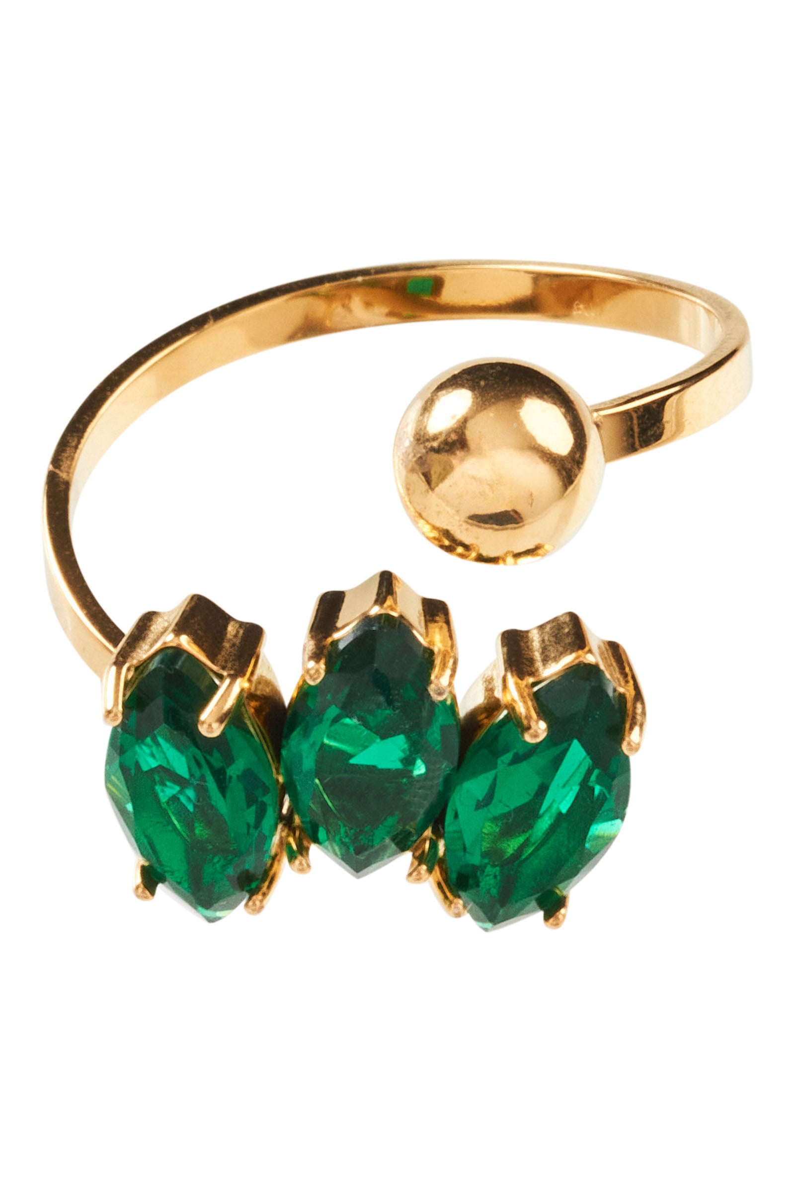 Elysian Ring - Emerald - eb&ive Ring