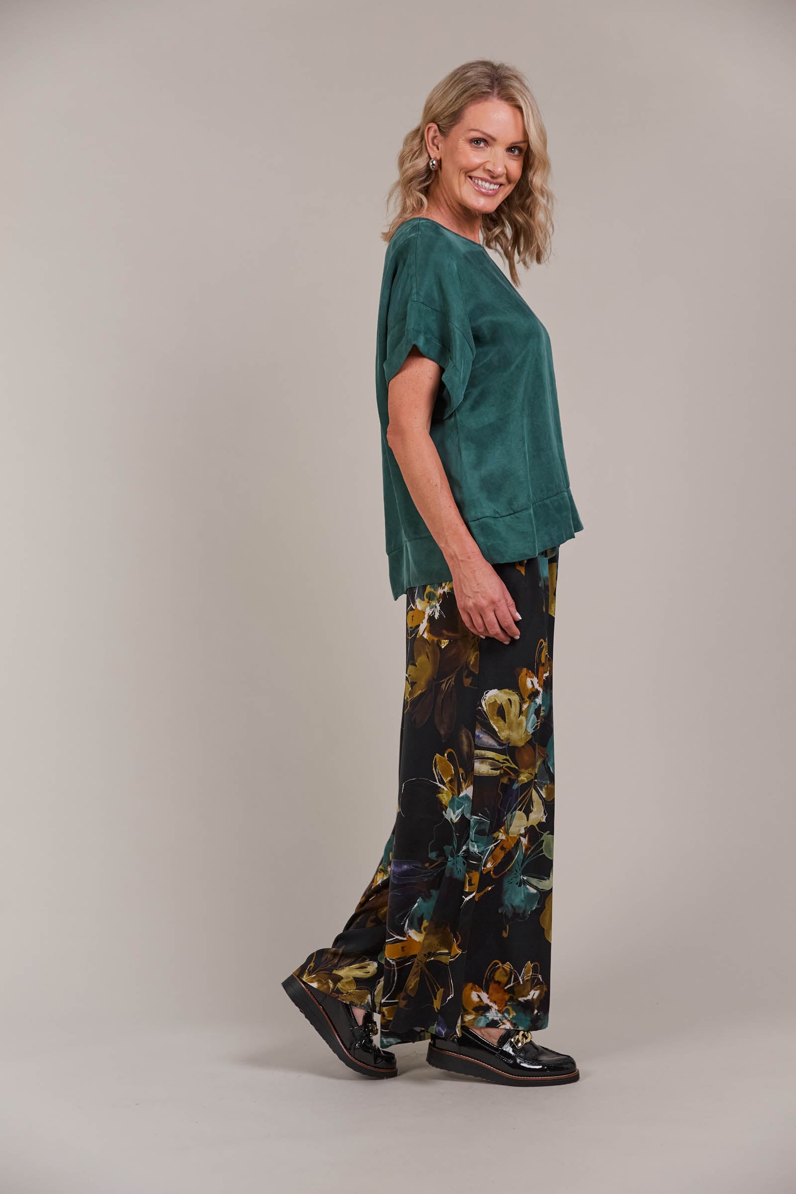 Eden Relaxed Top - Aventurine