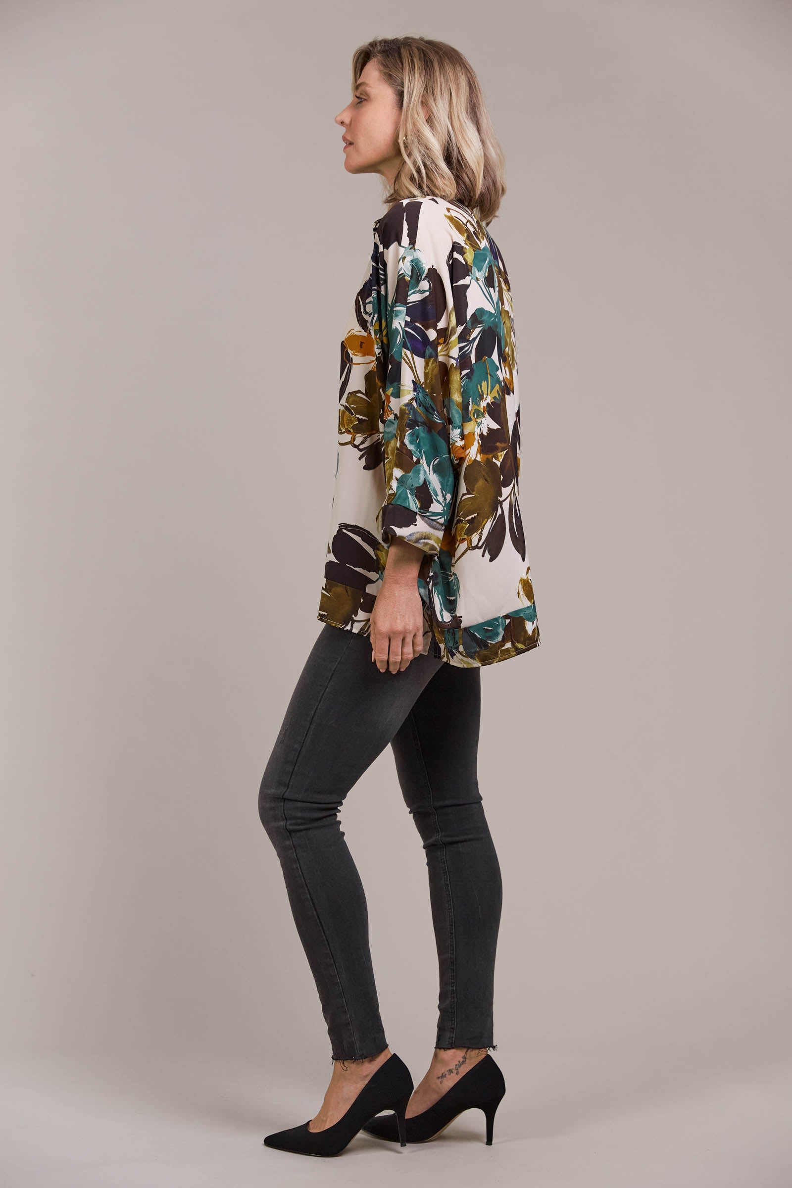 Elsie Relaxed Shirt - Botanical Tusk