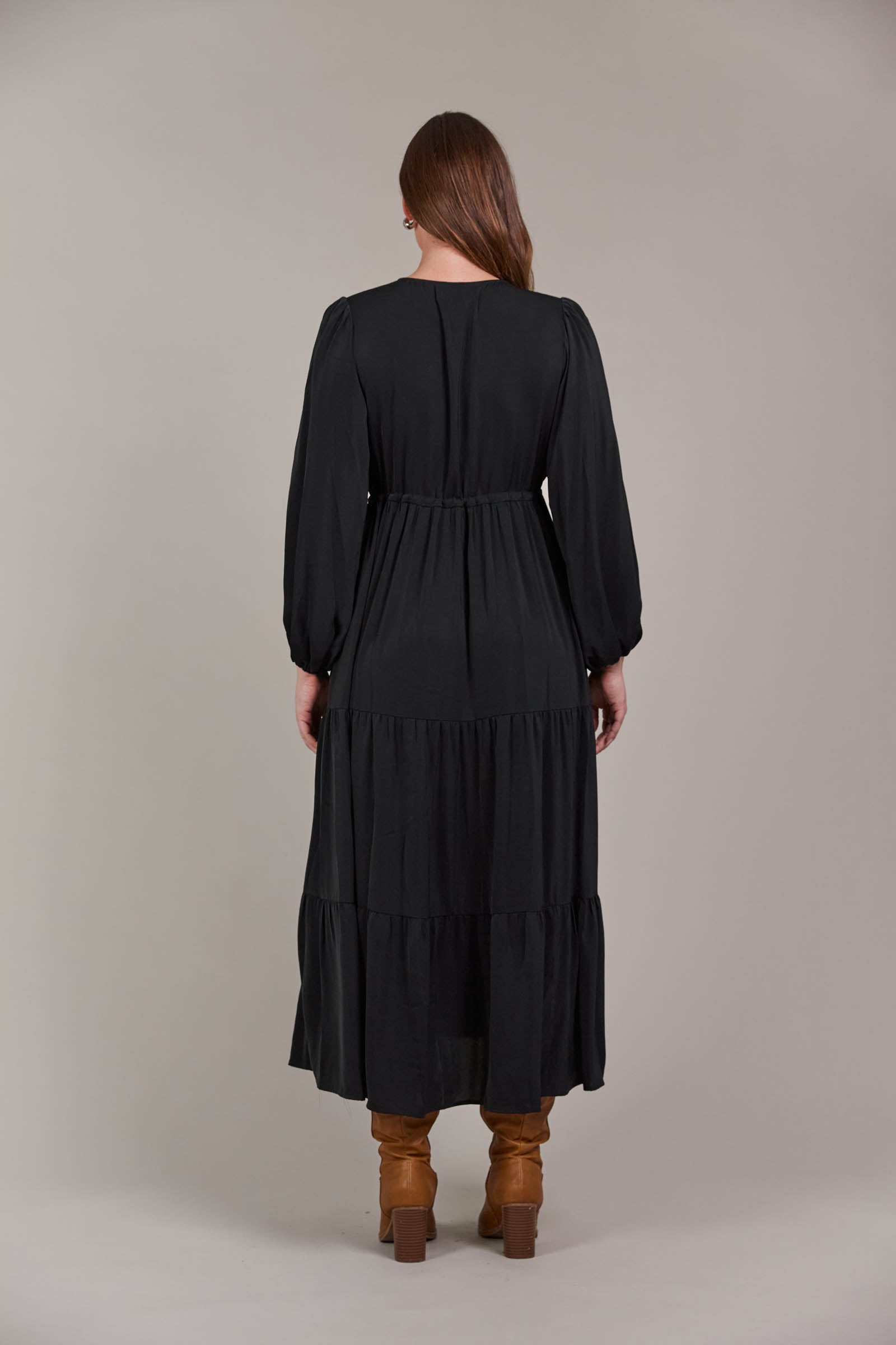 Elsie Maxi Dress - Black