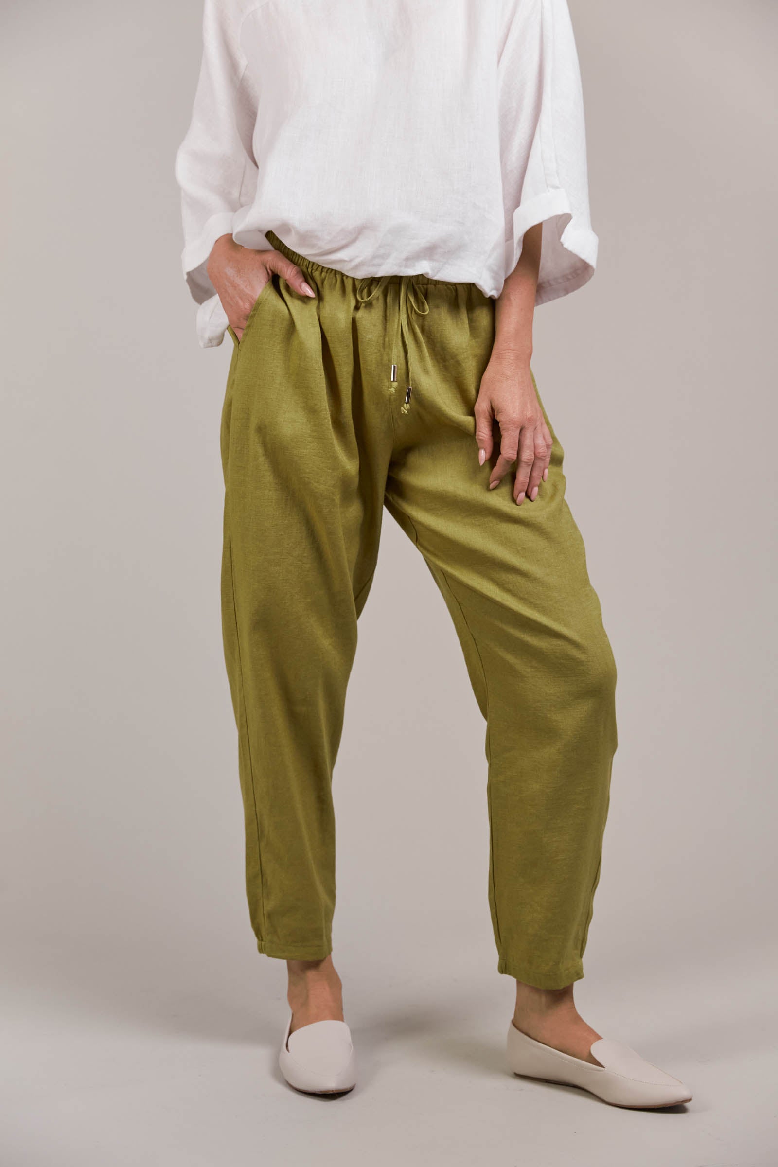 Laax Relaxed Pant - Chartreuse