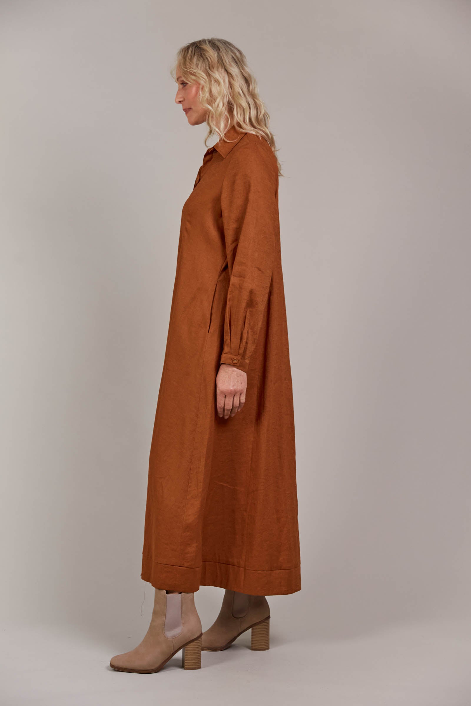 Laax Shirt Dress - Hazel