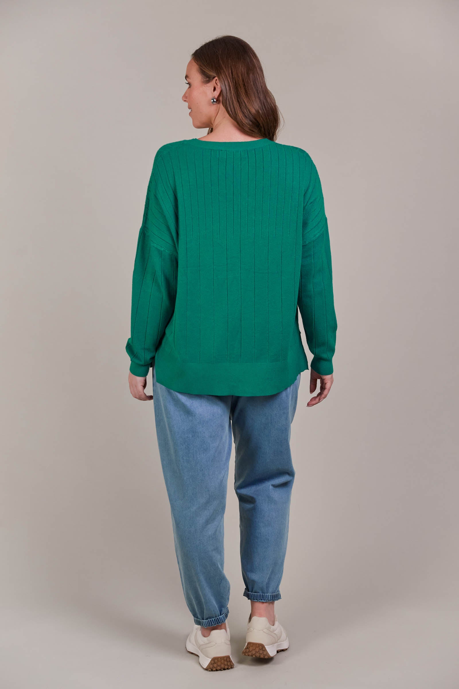 Palmer Relaxed Knit - Teal