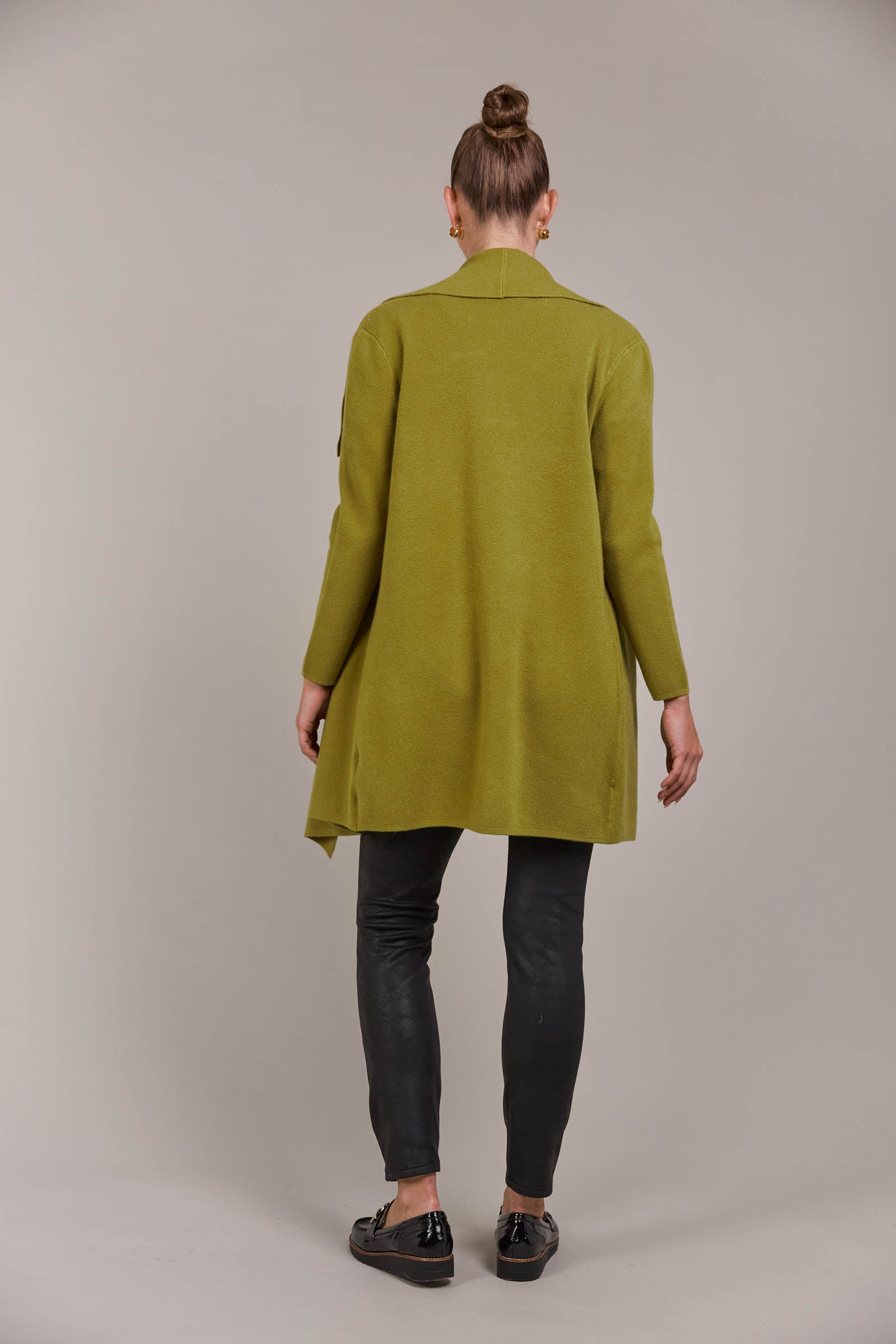 Palmer Relaxed Cardigan - Chartreuse