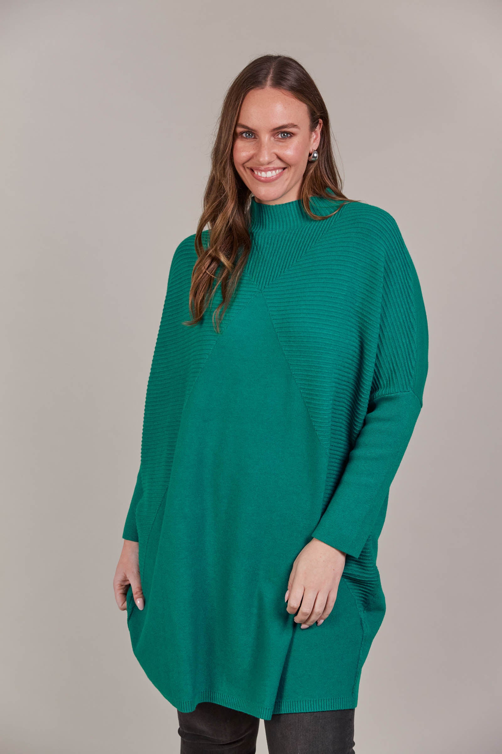 Palmer Oversize Knit - Teal