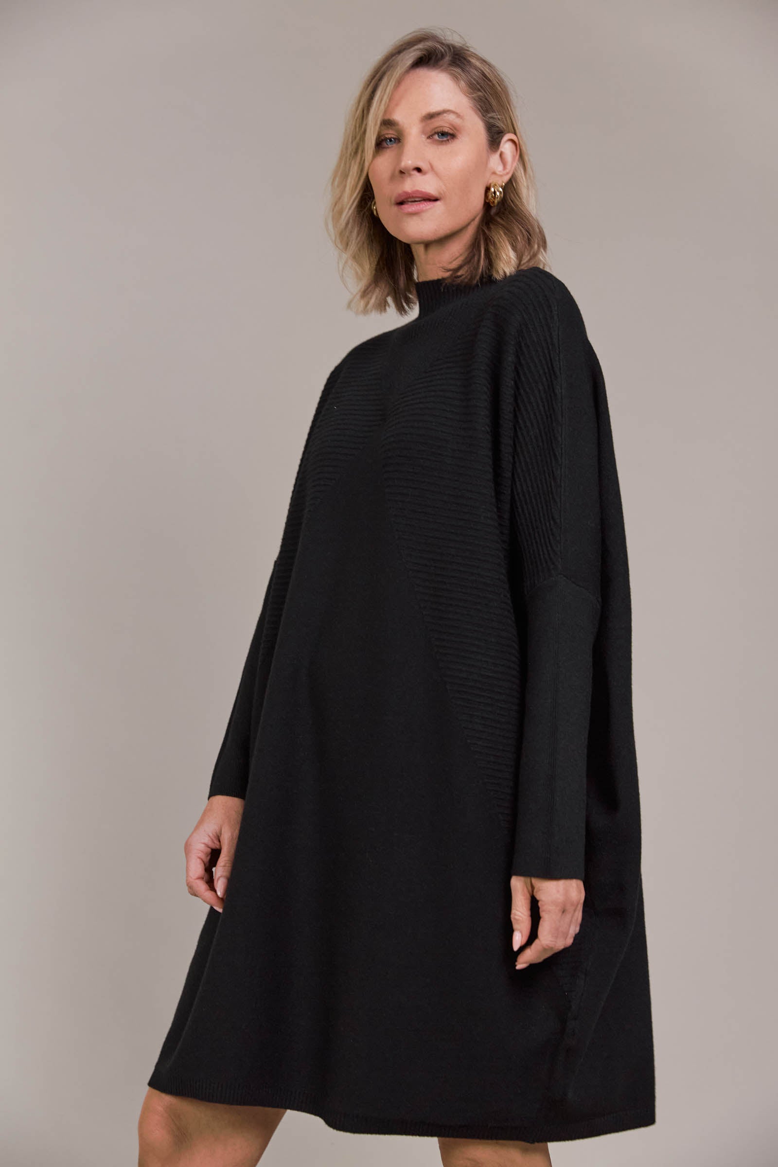 Palmer Oversize Knit - Black