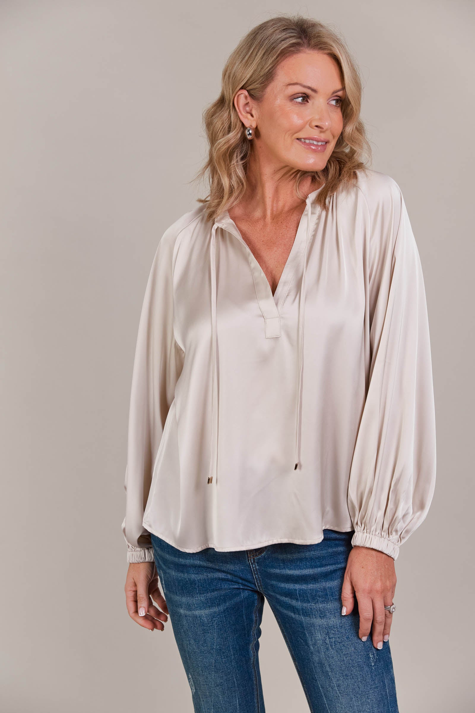 Ivy Blouse - Clay