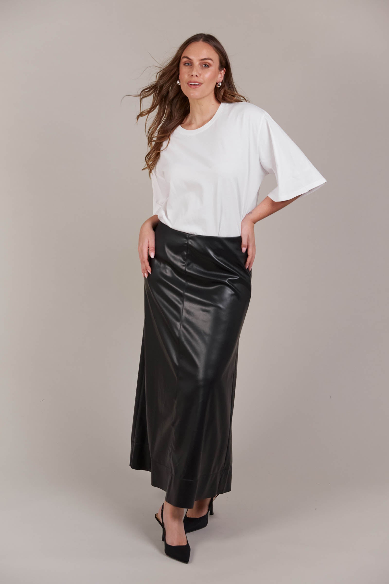 Allegro Maxi Skirt - Black