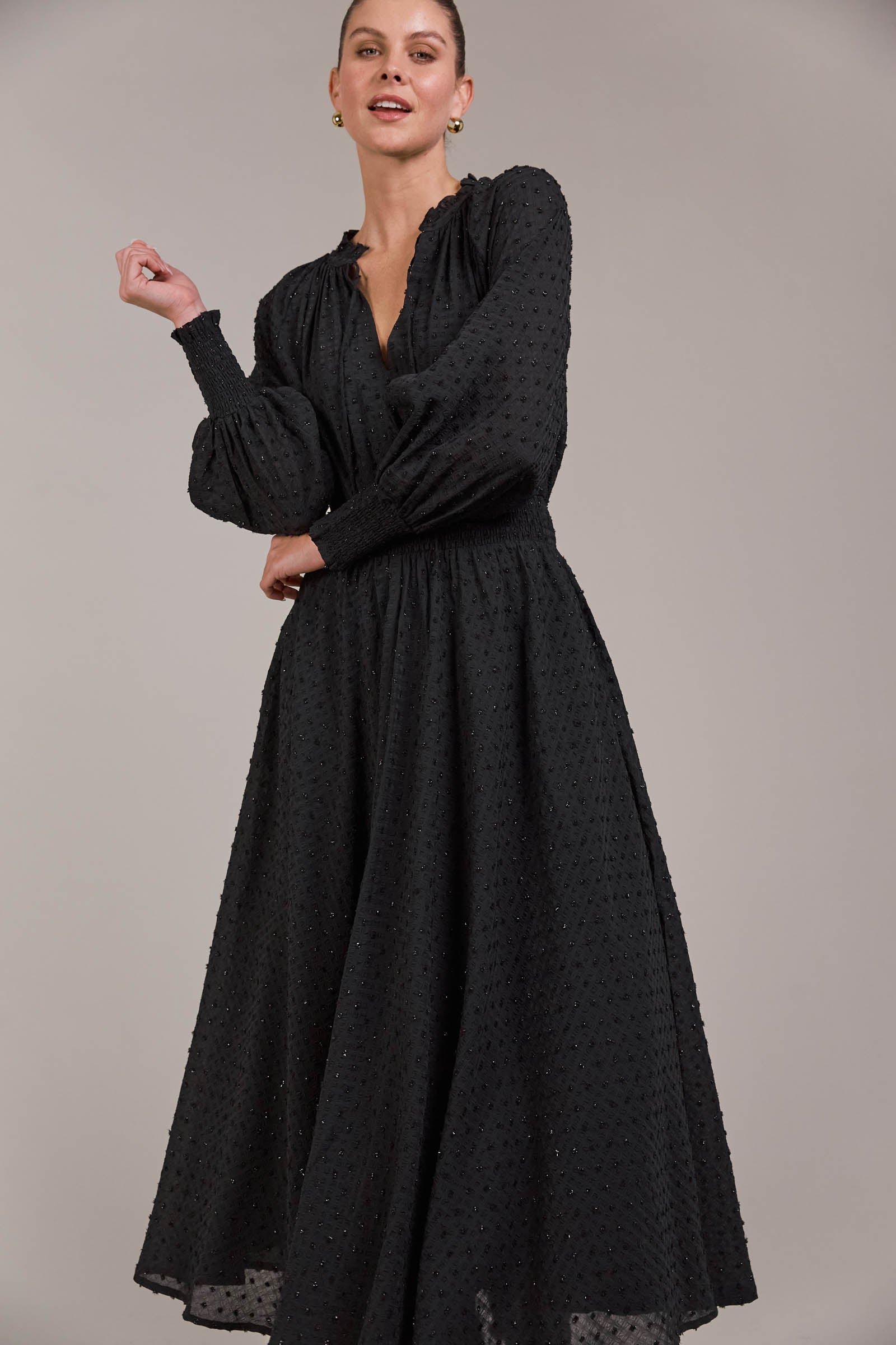 Ayana Maxi Dress - Black