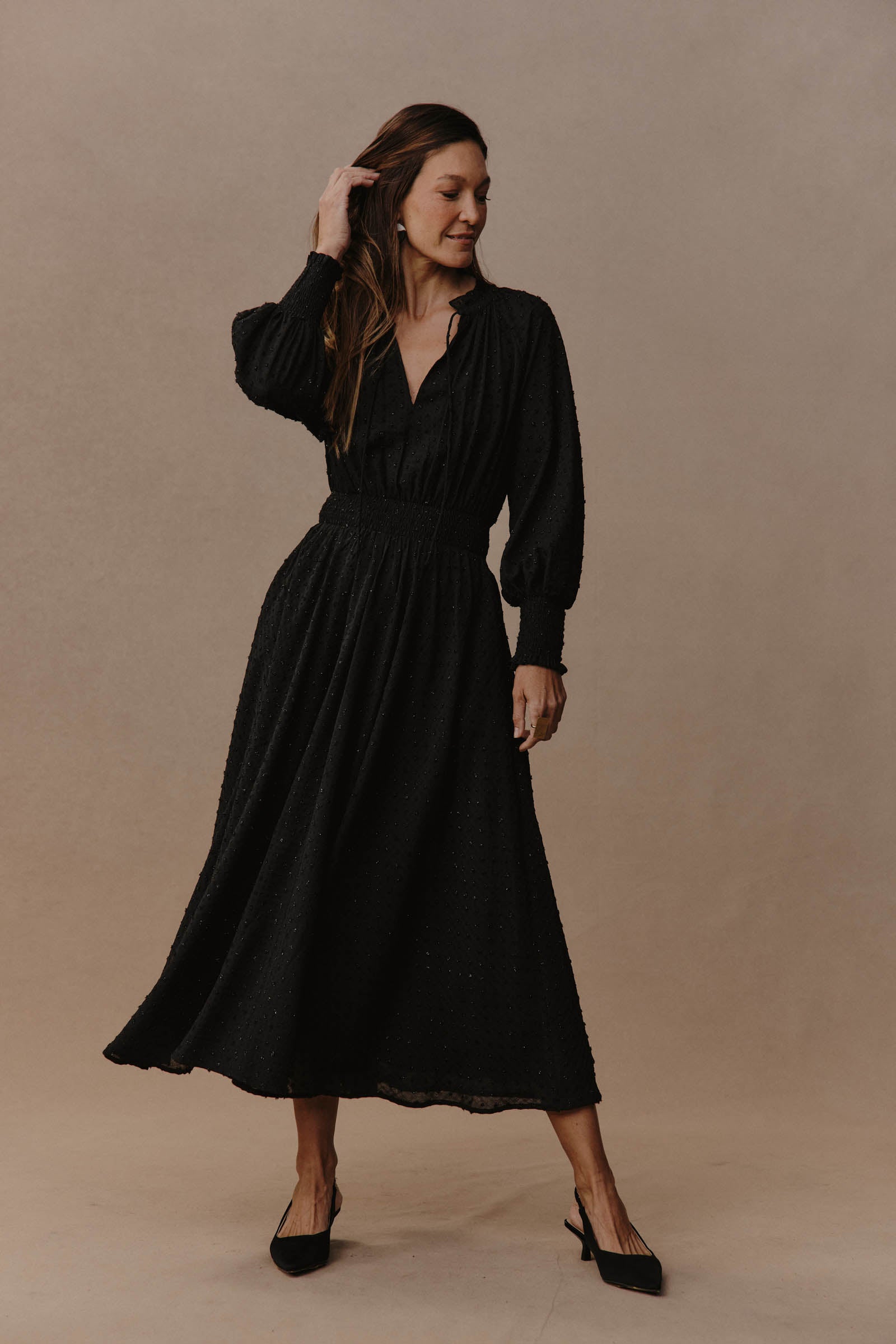 Ayana Maxi Dress - Black