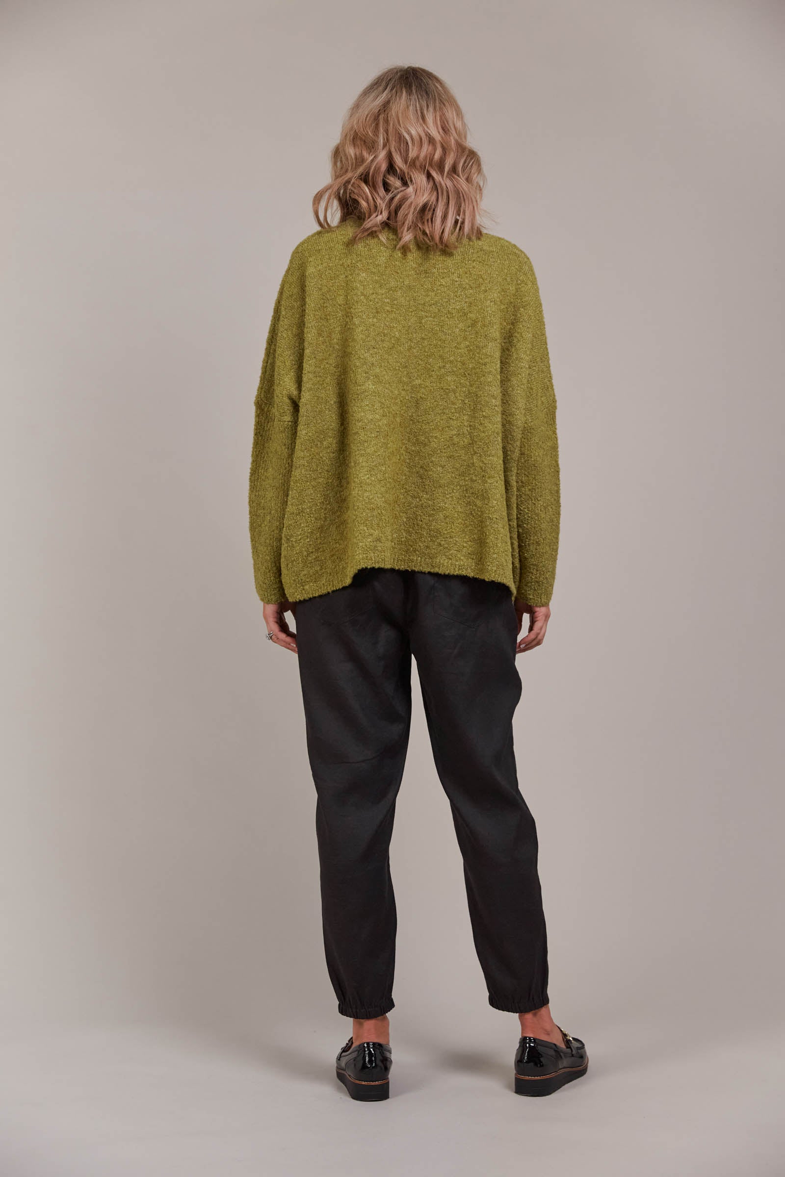 Folie Relaxed Knit - Chartreuse