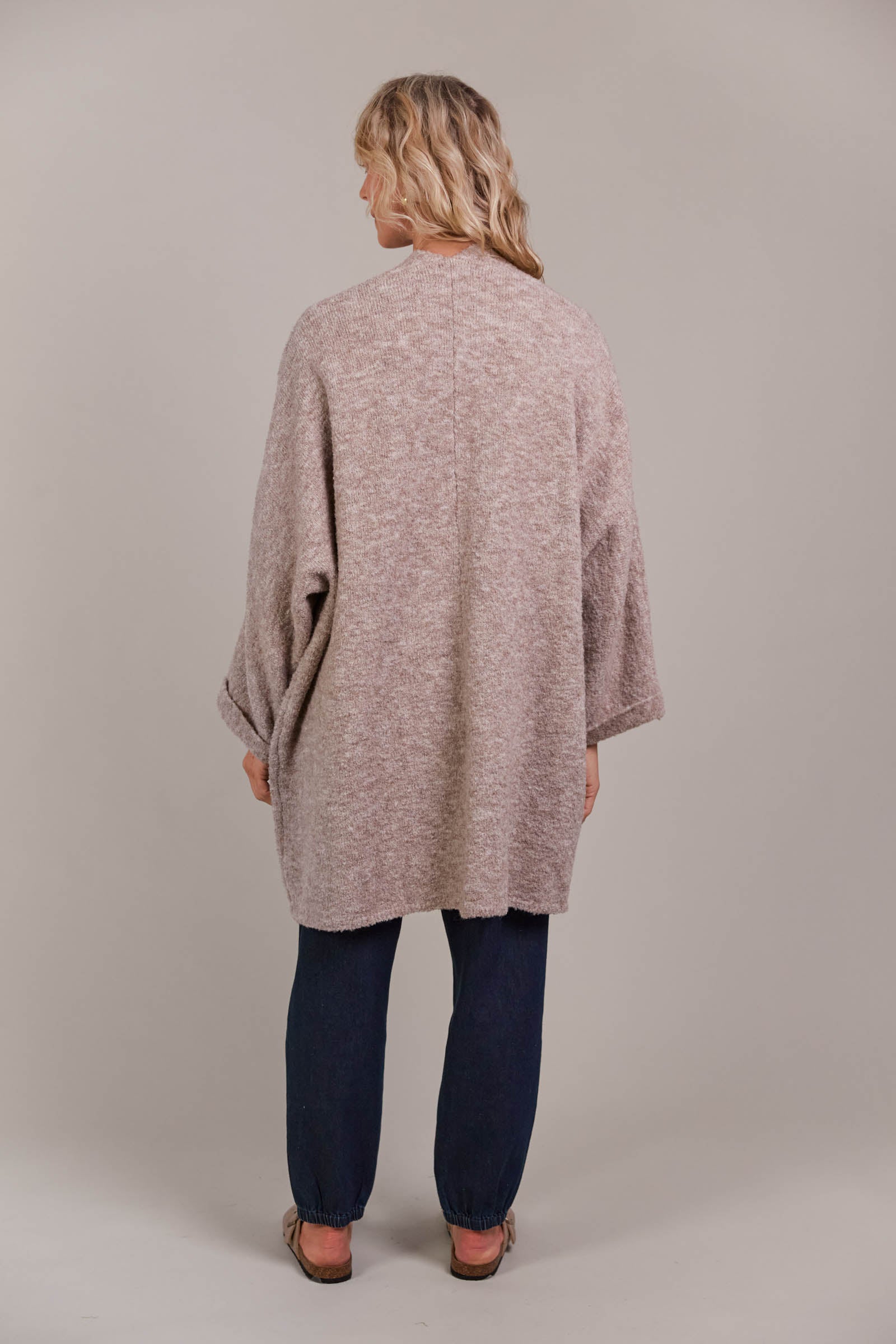 Folie Relaxed Cardigan - Oat