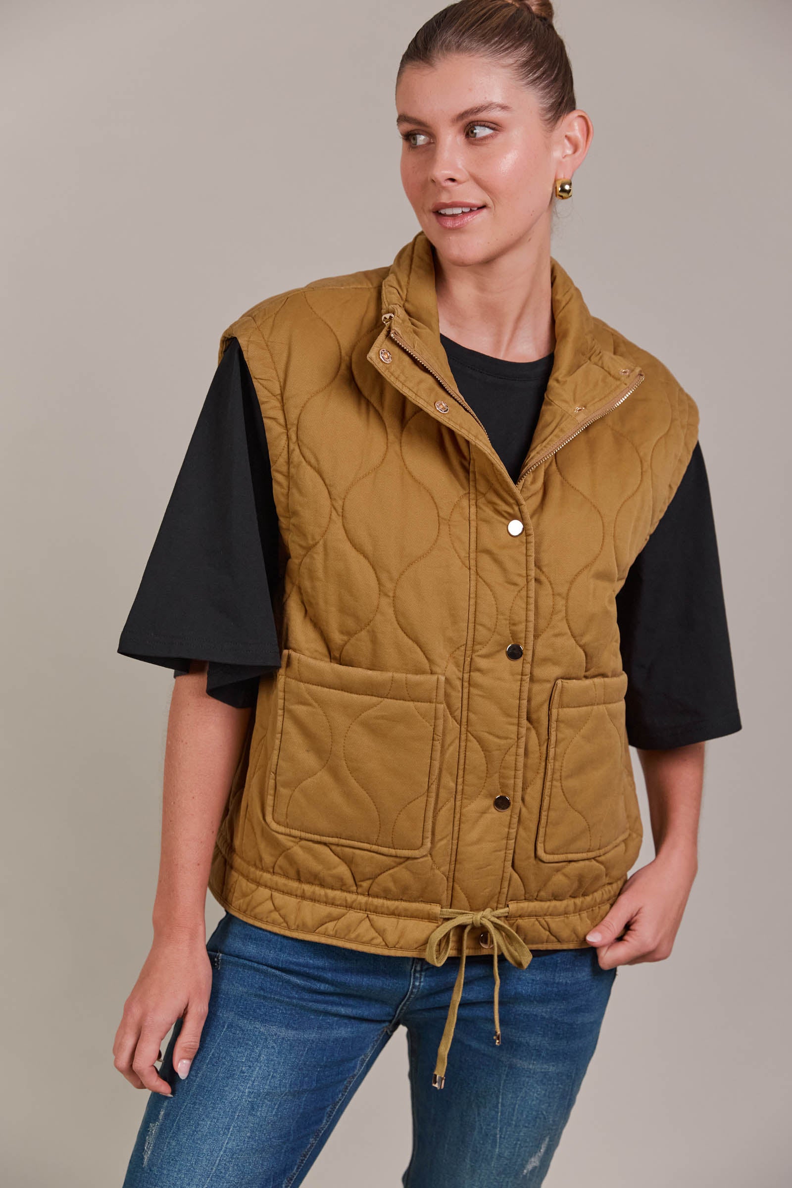 Pepi Vest - Tobacco