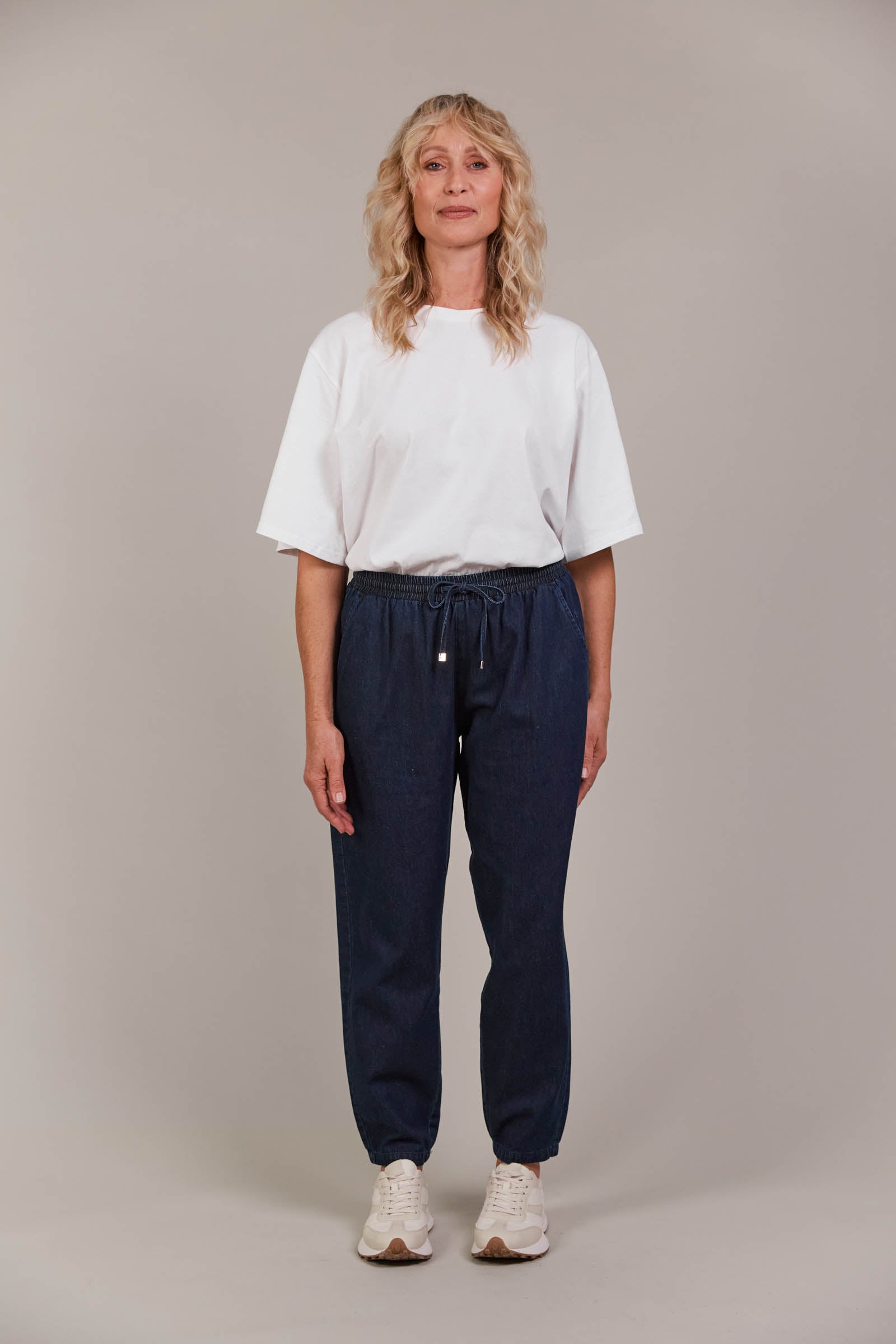 Pepi Relaxed Denim Pant - Oxford