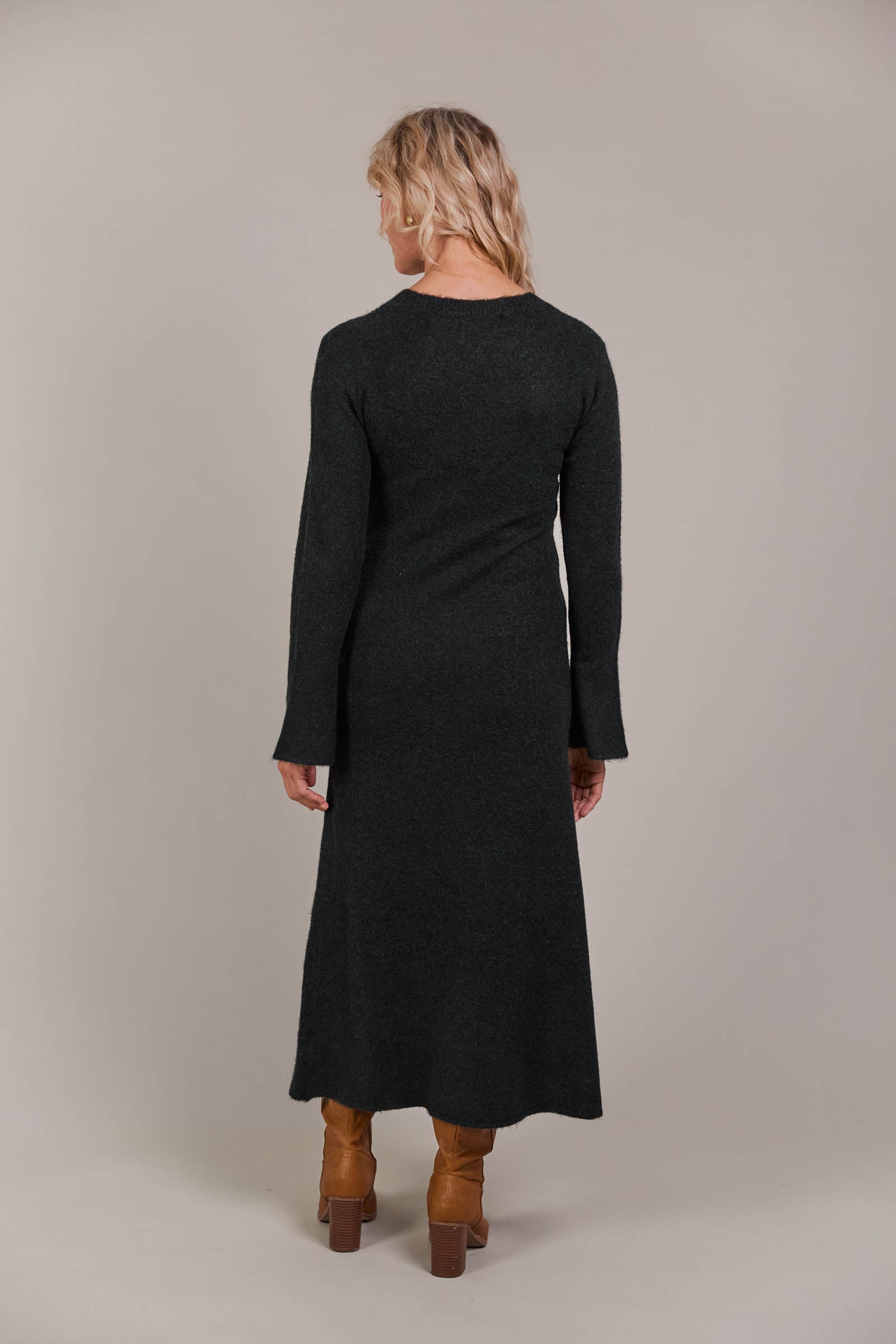 Merano Knit Dress - Char