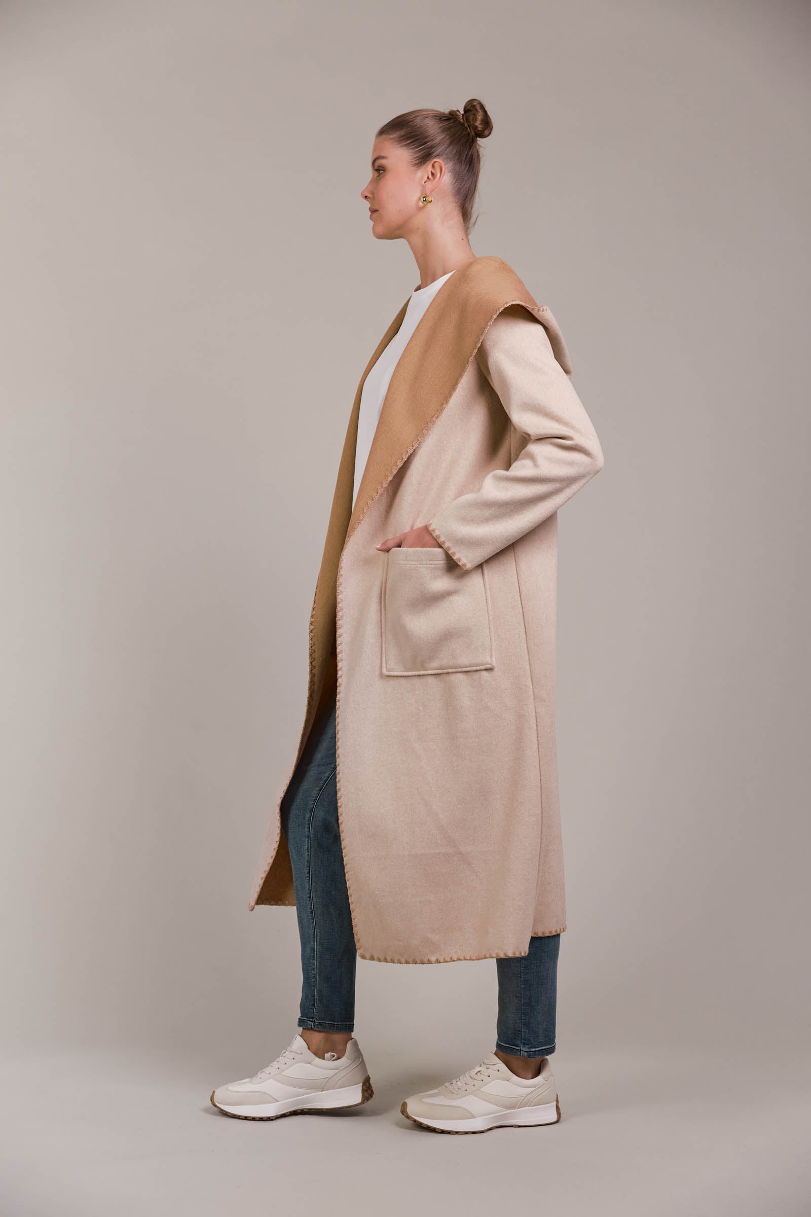 Manta Coat - Hazel