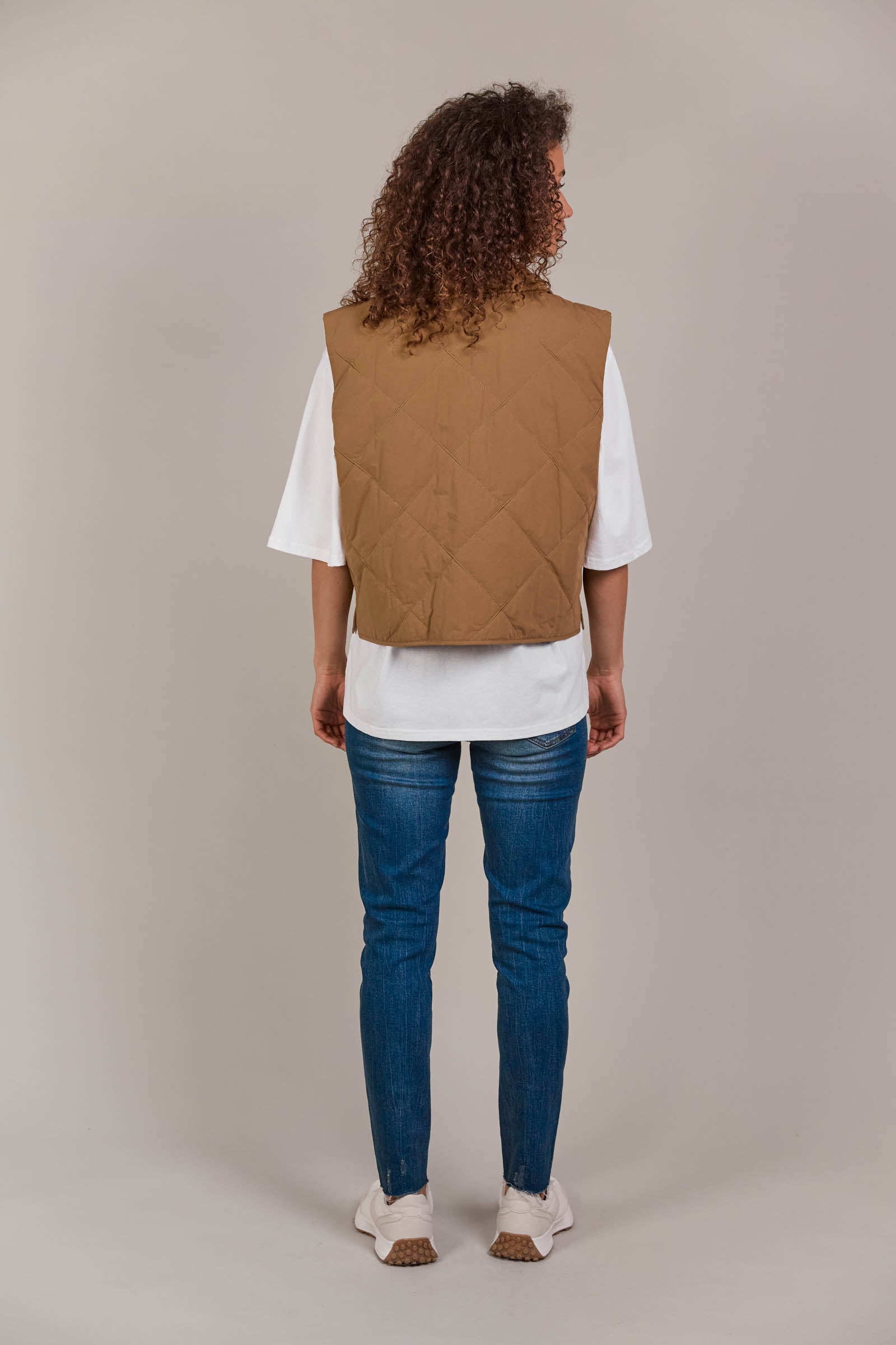 Argo Crop Vest - Hazel