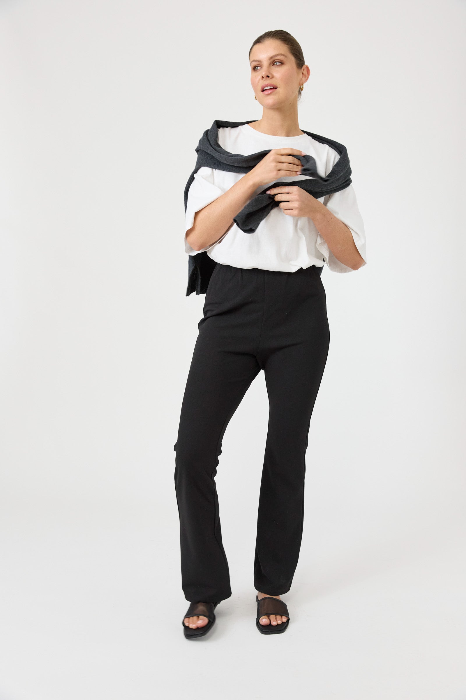 Studio Ponte Pant - Black