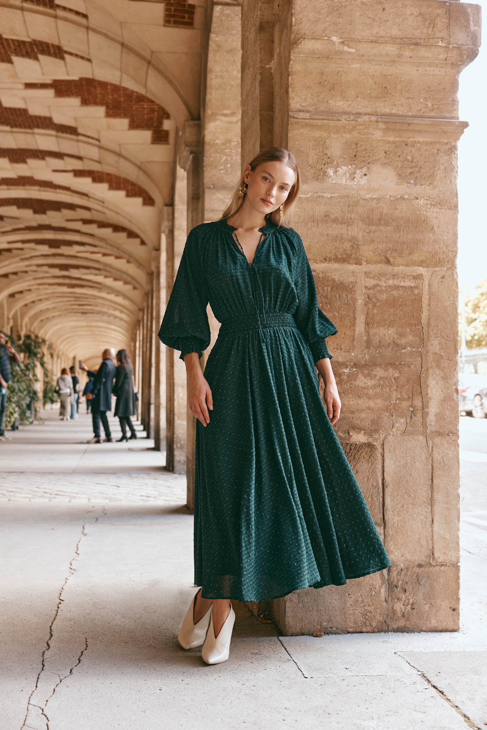 Ayana Maxi Dress - Peacock