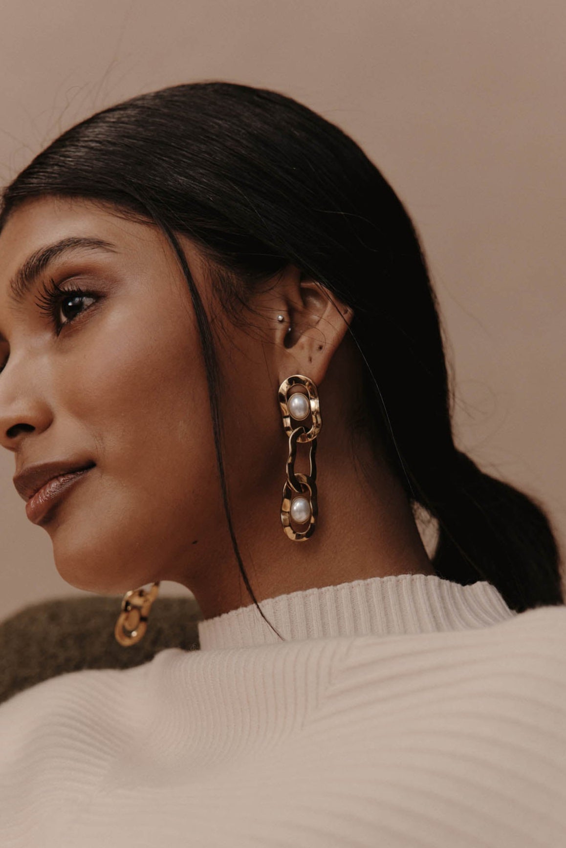 Laax Pearl Earring - Link