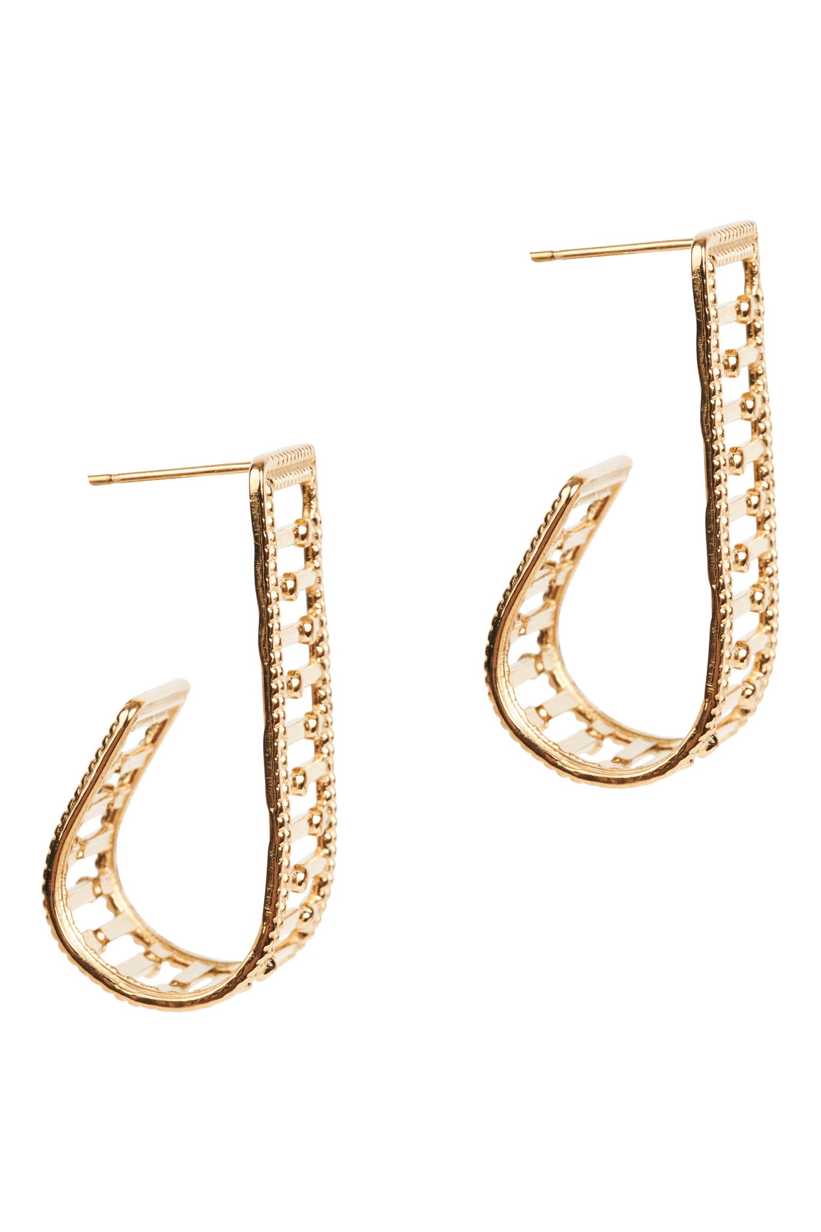 Laax Metal Earring - Curve