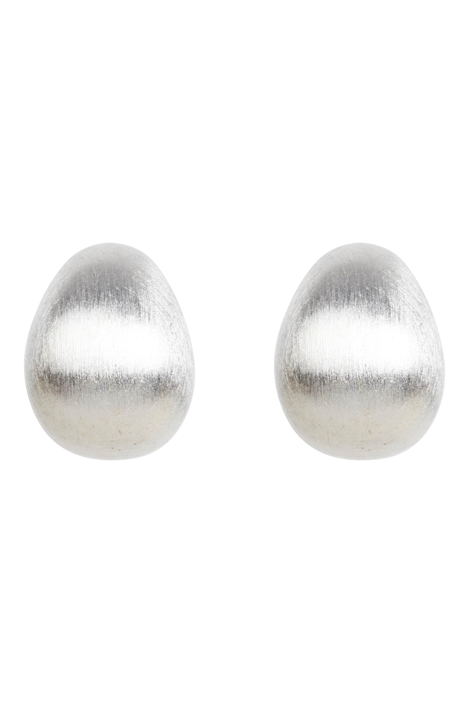 Heritage Satin Earring - Silver Drop