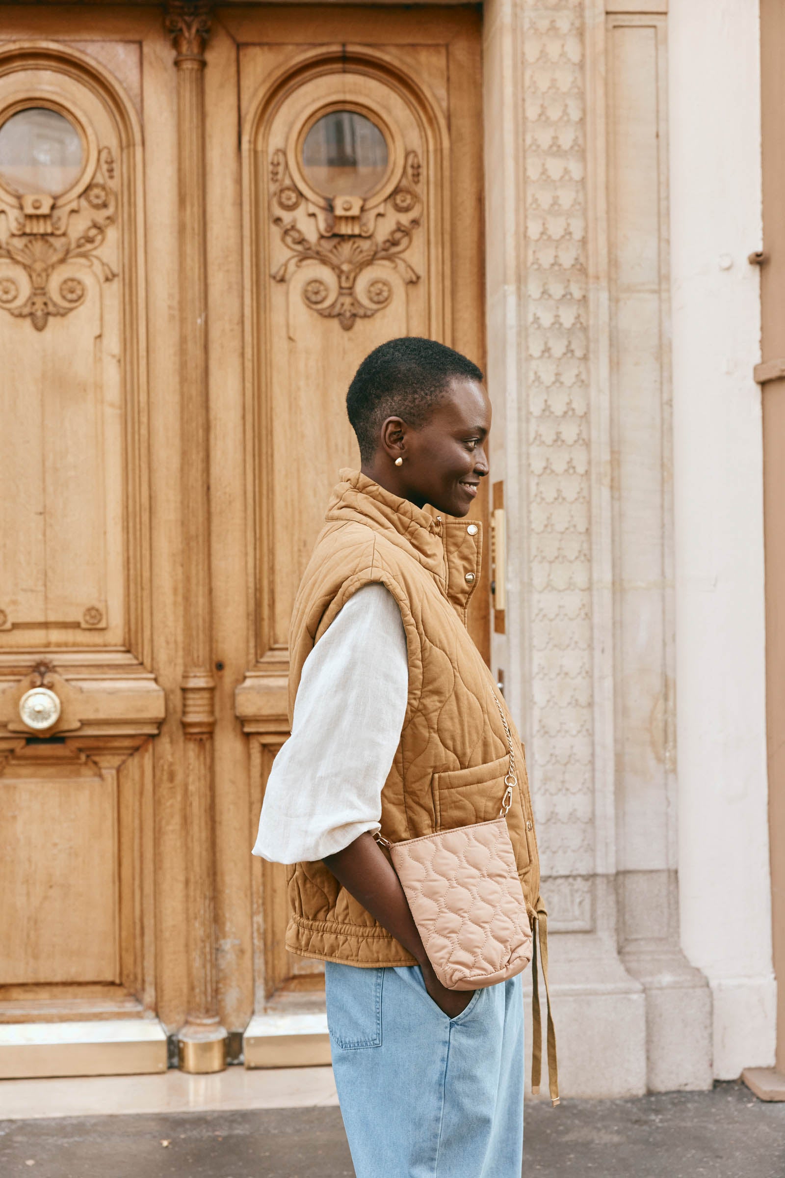 Pepi Vest - Tobacco