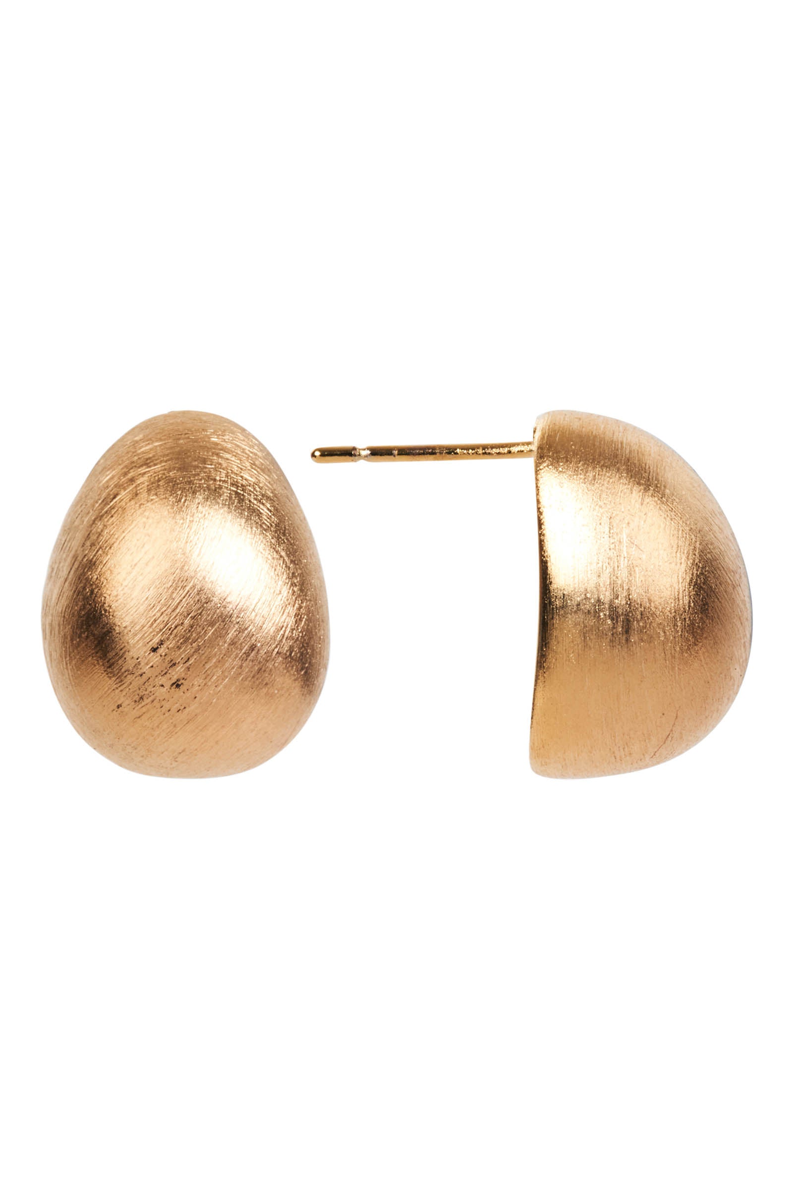 Heritage Satin Earring - Gold Drop