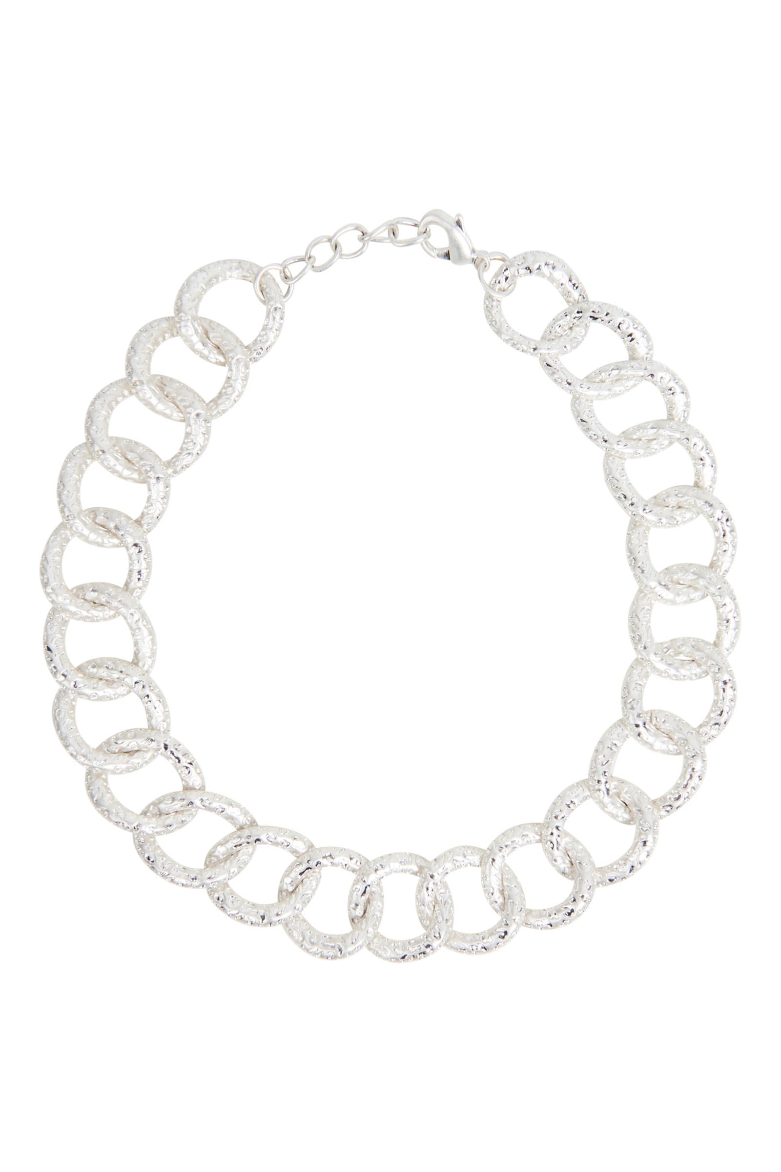 Estel Choker Necklace - Silver