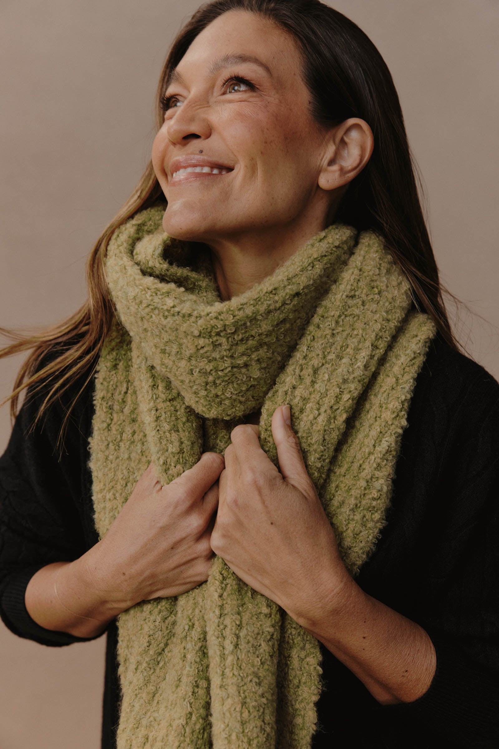 Naviva Scarf - Chartreuse